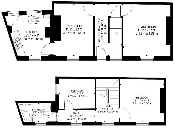 38 Laet Street, North Shields floorplan
