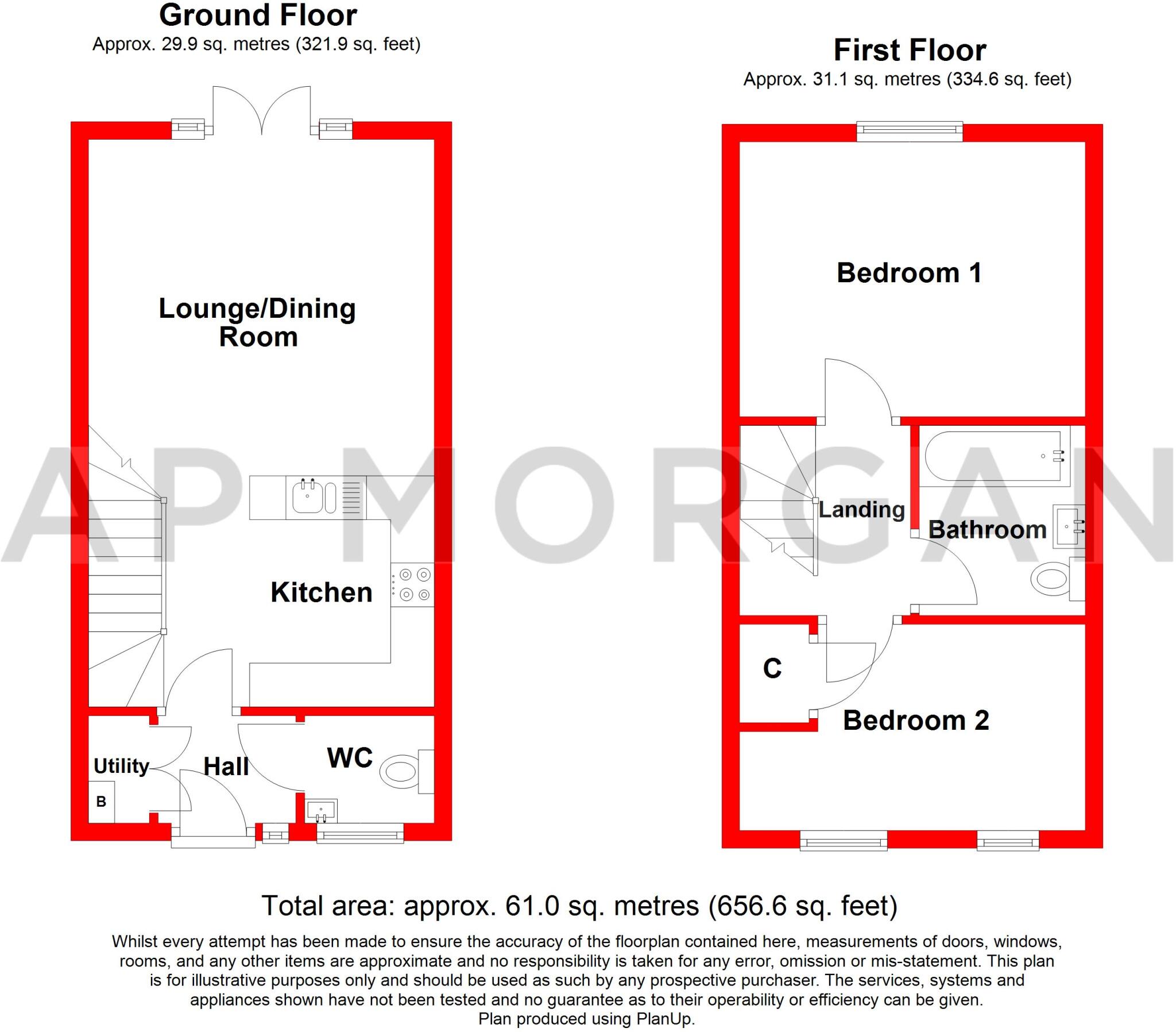 Parquet Grove, Kingswinford, West Midlands, DY6 floorplan