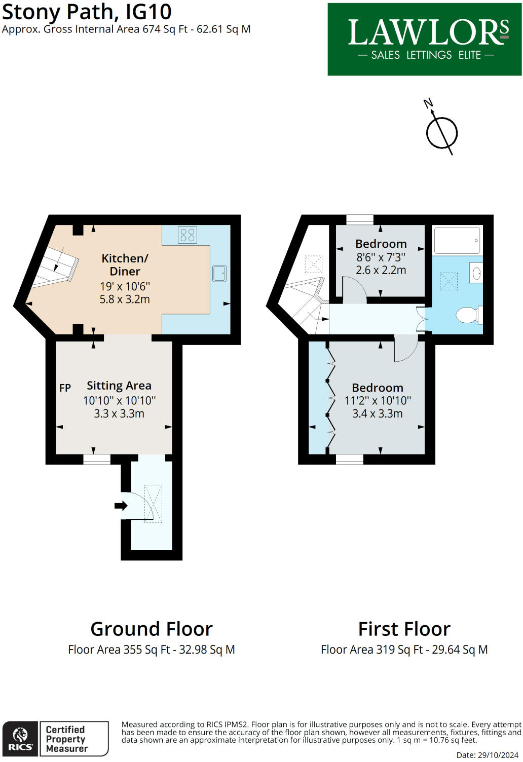 Stony Path, Loughton, Essex, IG10 floorplan