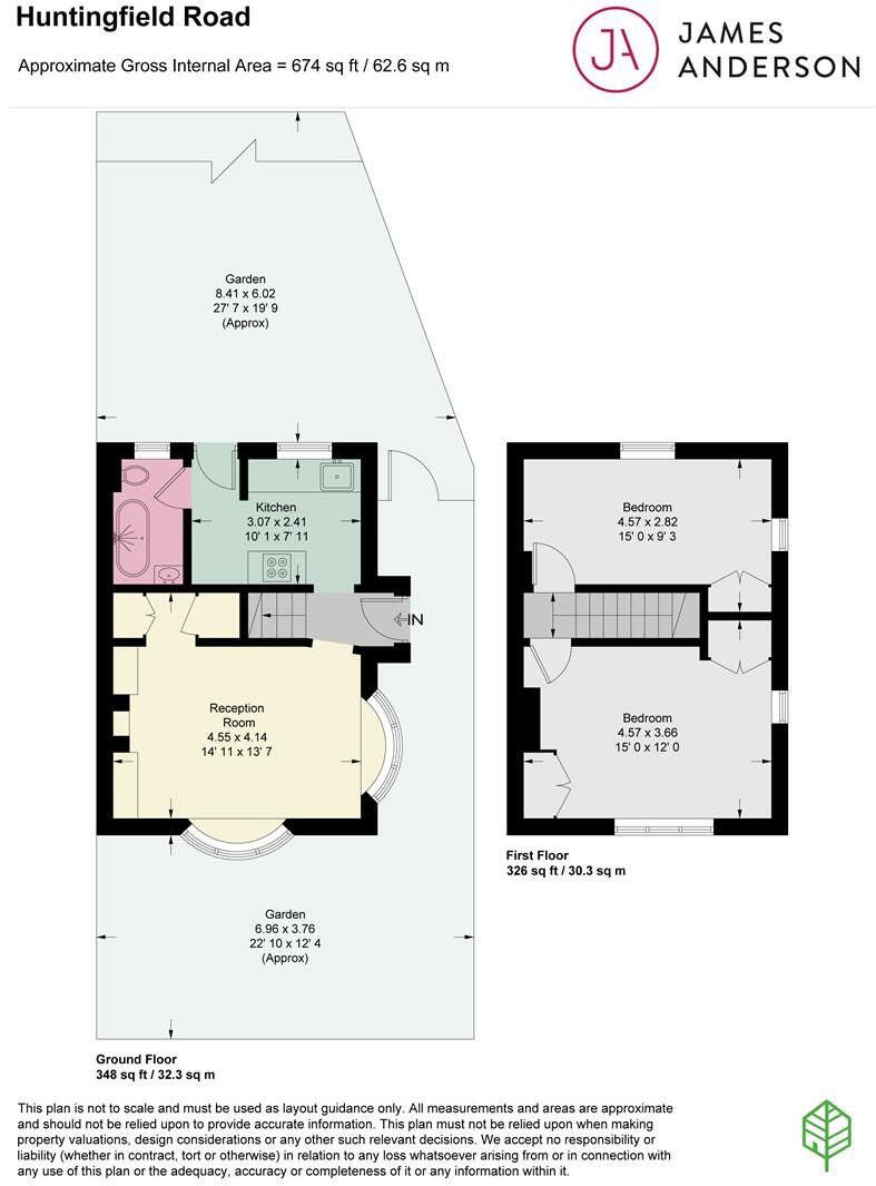 Huntingfield Road, Putney, SW15 floorplan