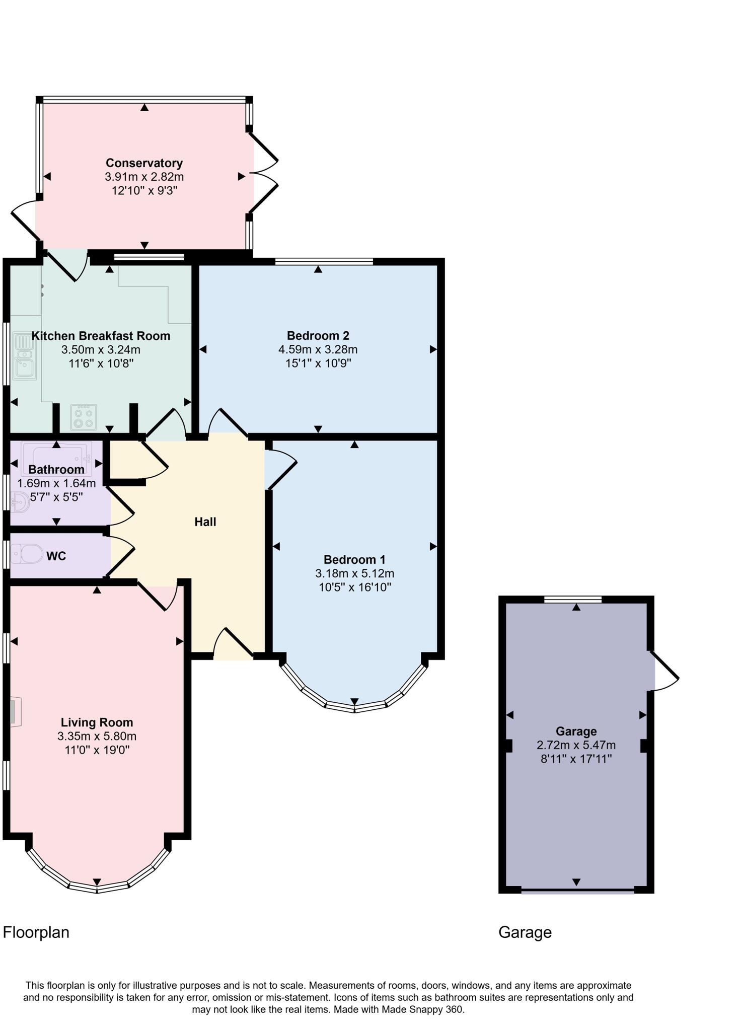 Queens Park floorplan