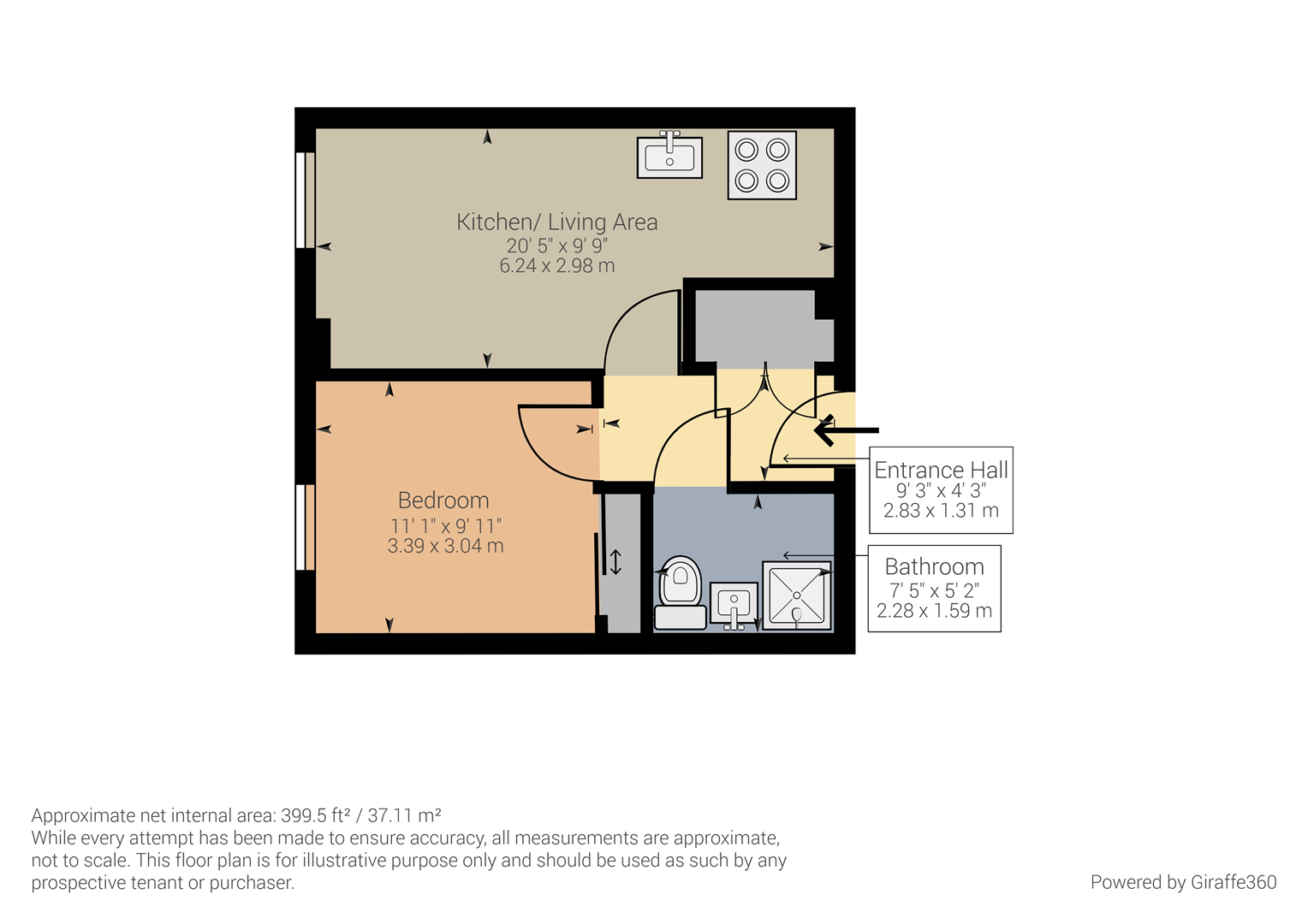 24 Austin Court, 2 Mill Street floorplan