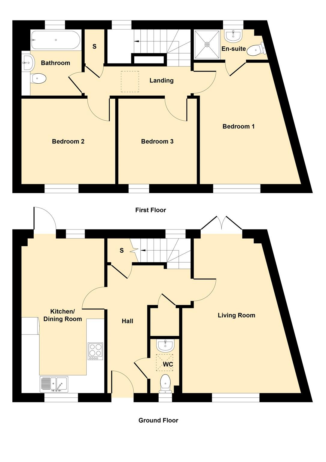 Eastwood, Bradwell, Great Yarmouth floorplan