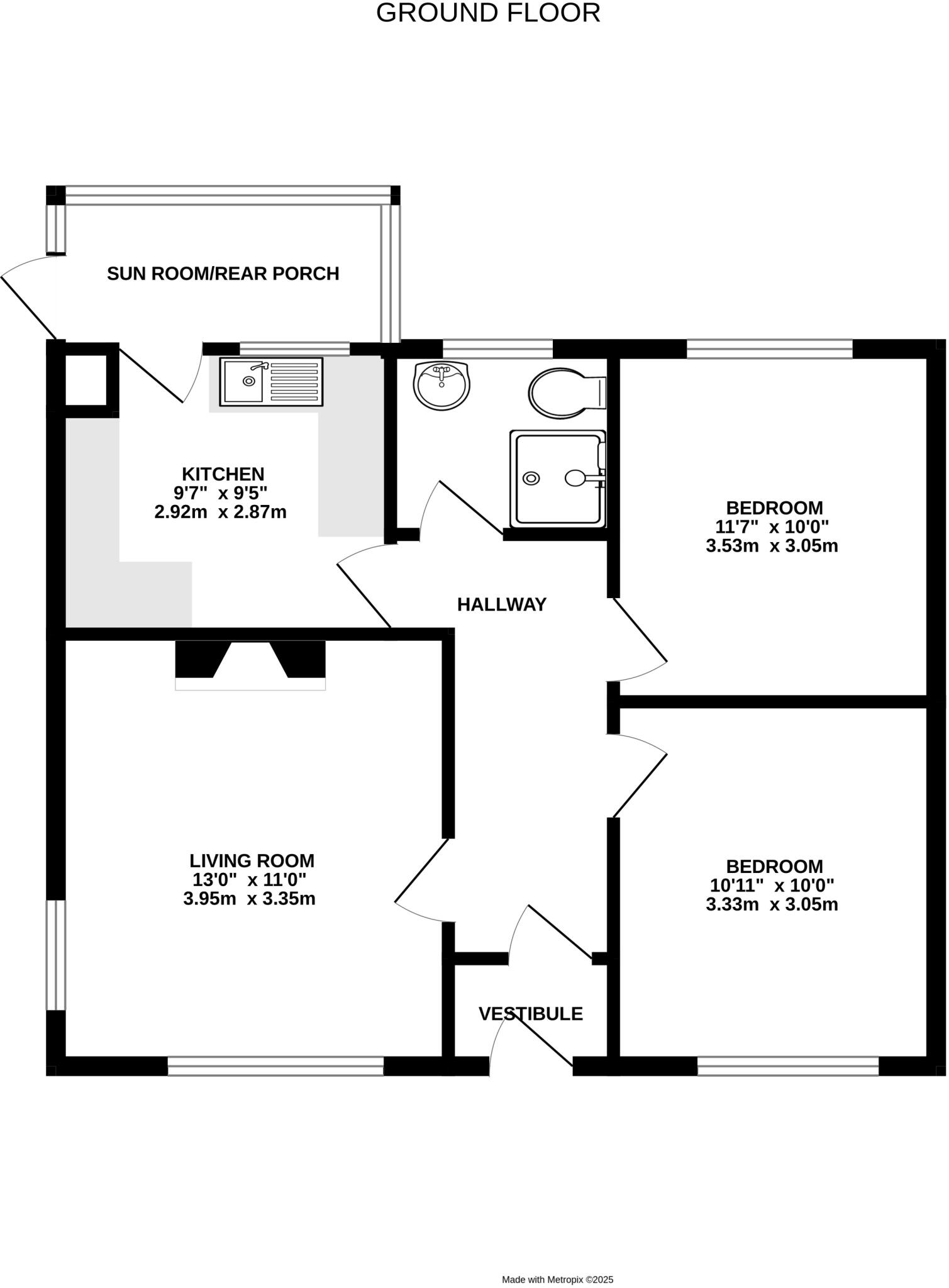Ash Grove, Exmouth, Devon floorplan