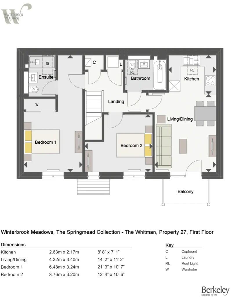The Whitman, Winterbrook Meadows, Wyatt Way, Wallingford, OX10 floorplan
