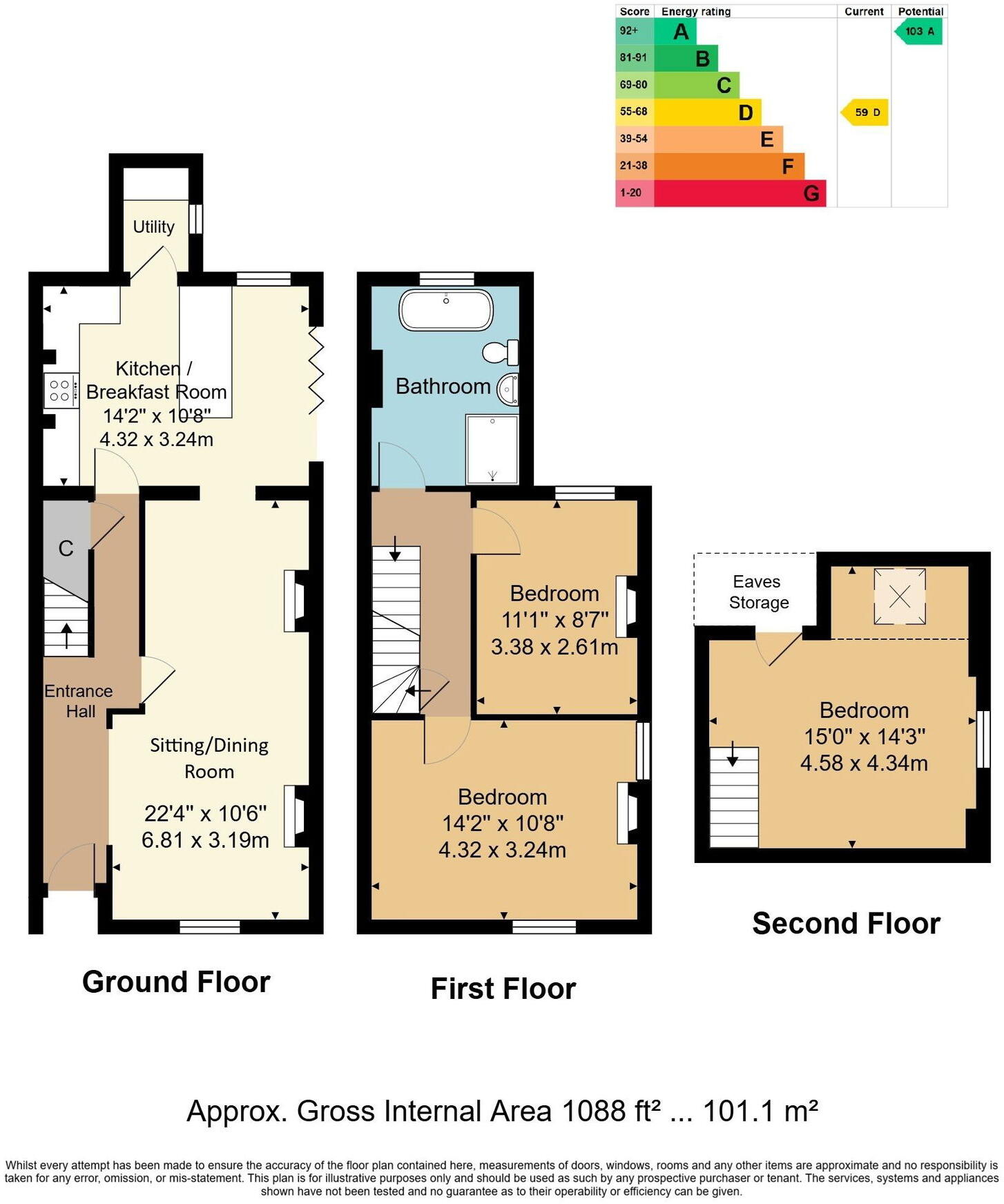 Cat Street, Upper Hartfield floorplan