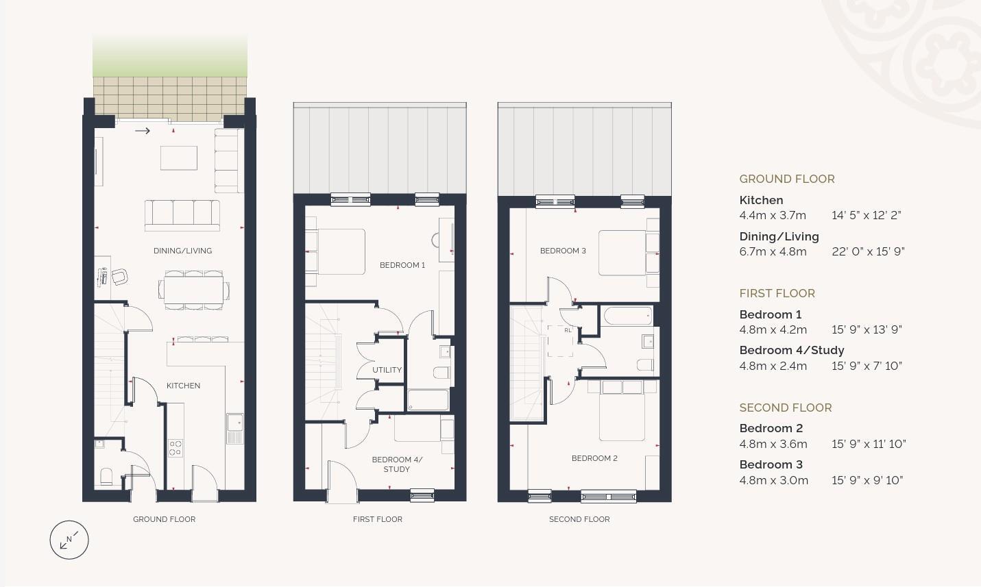 St Leonards Quarter, Exeter floorplan