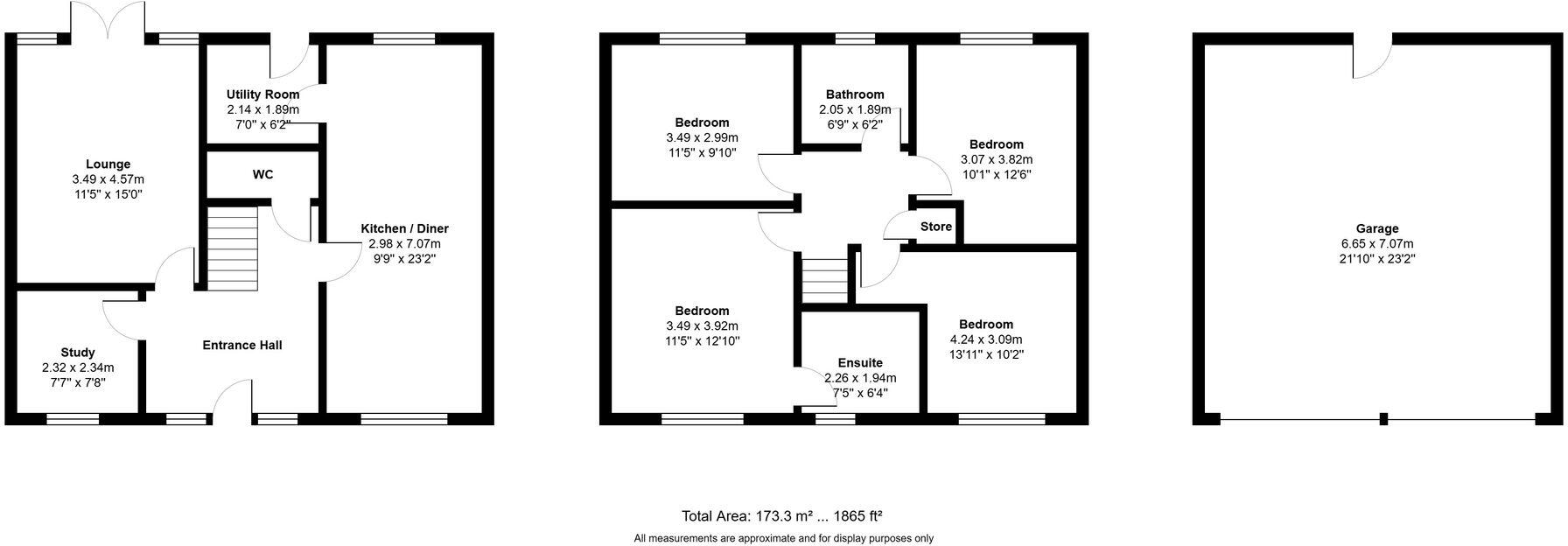 Meadow Nook Drive, Lathom, WN8 floorplan