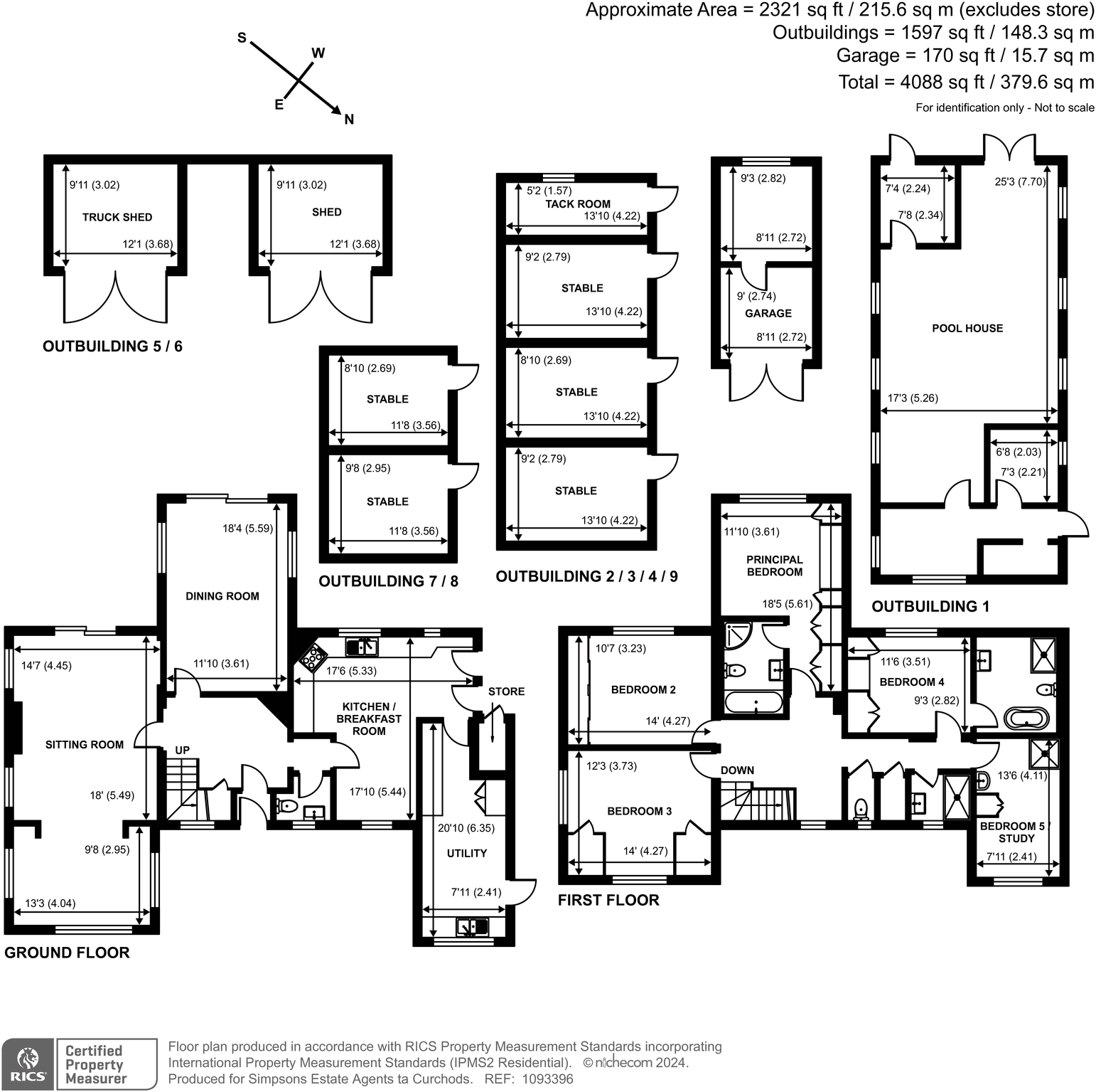 Shere Road, West Horsley, KT24 floorplan