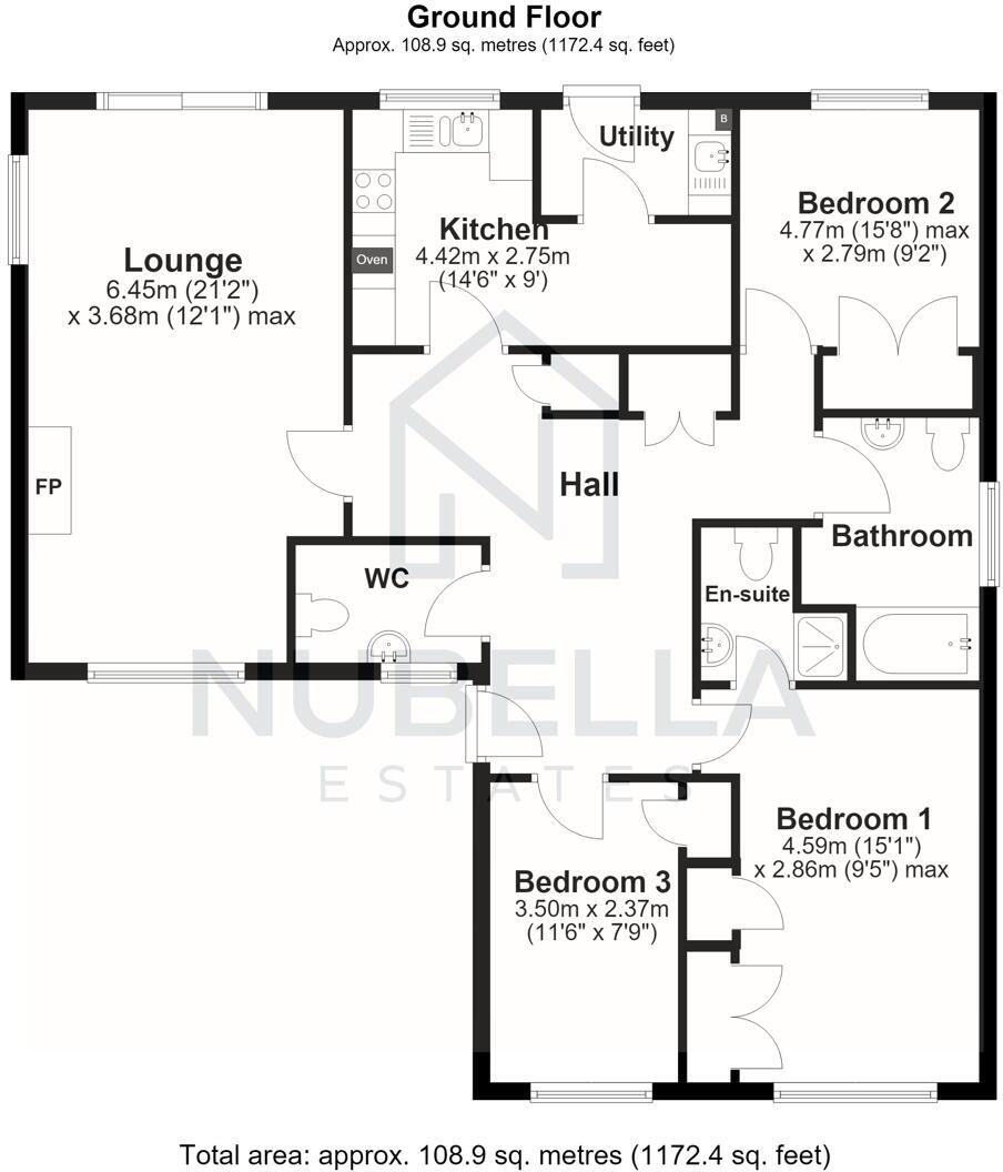 Swallowfields, Gillingham floorplan