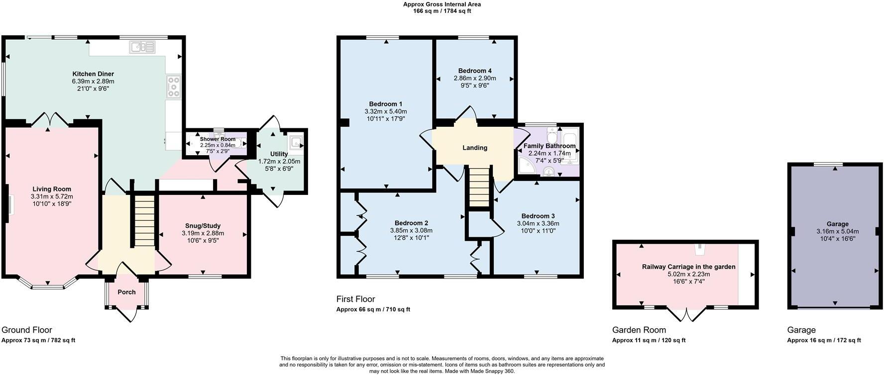 Dodds Lane, Craven Arms floorplan