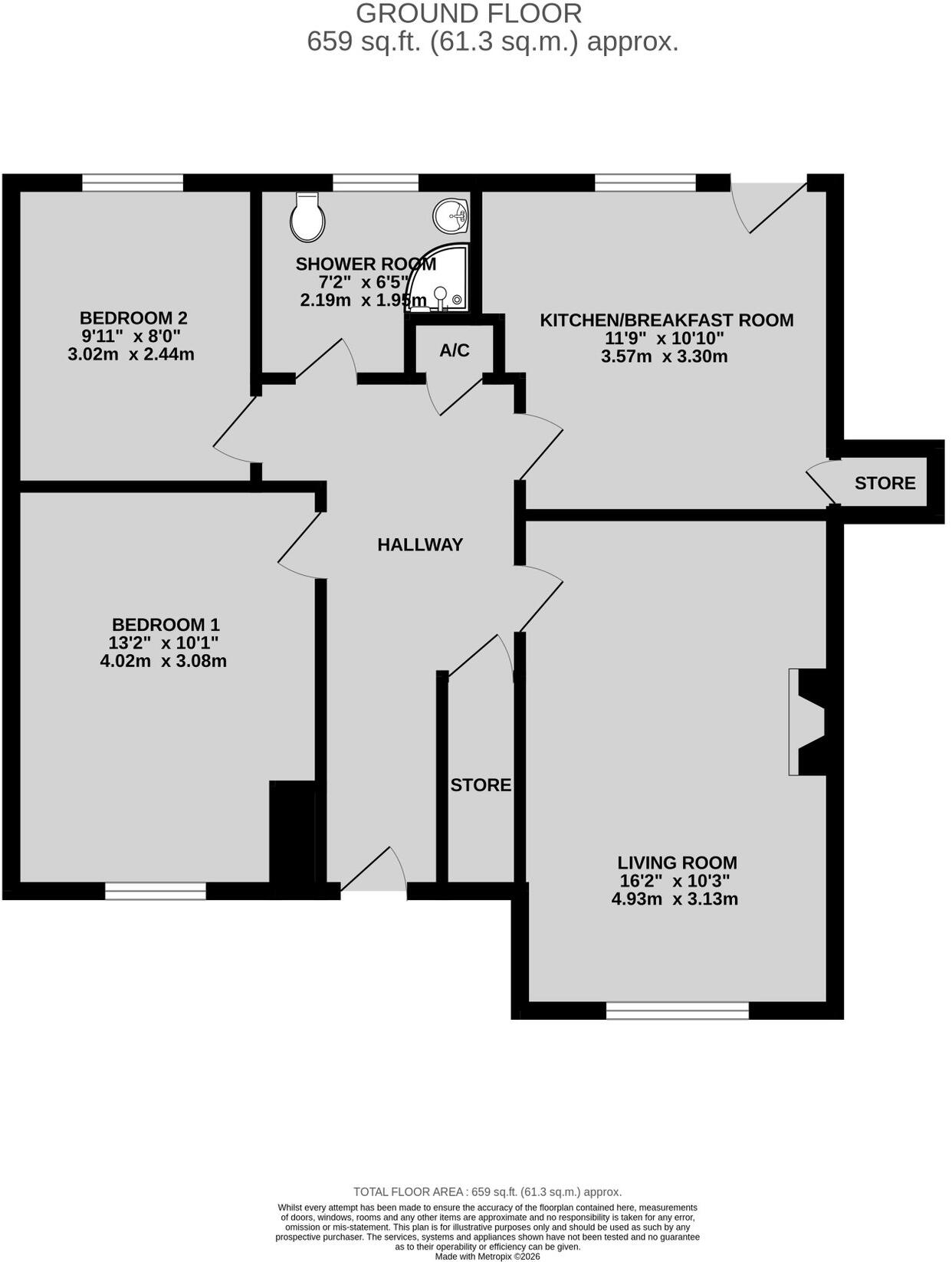 Westbeech Court, Banbury OX16 9RY floorplan