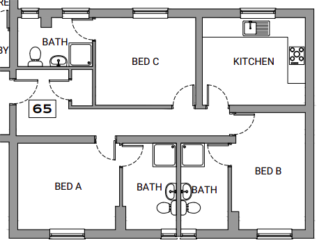 Pearson Square Doctor's Block floorplan