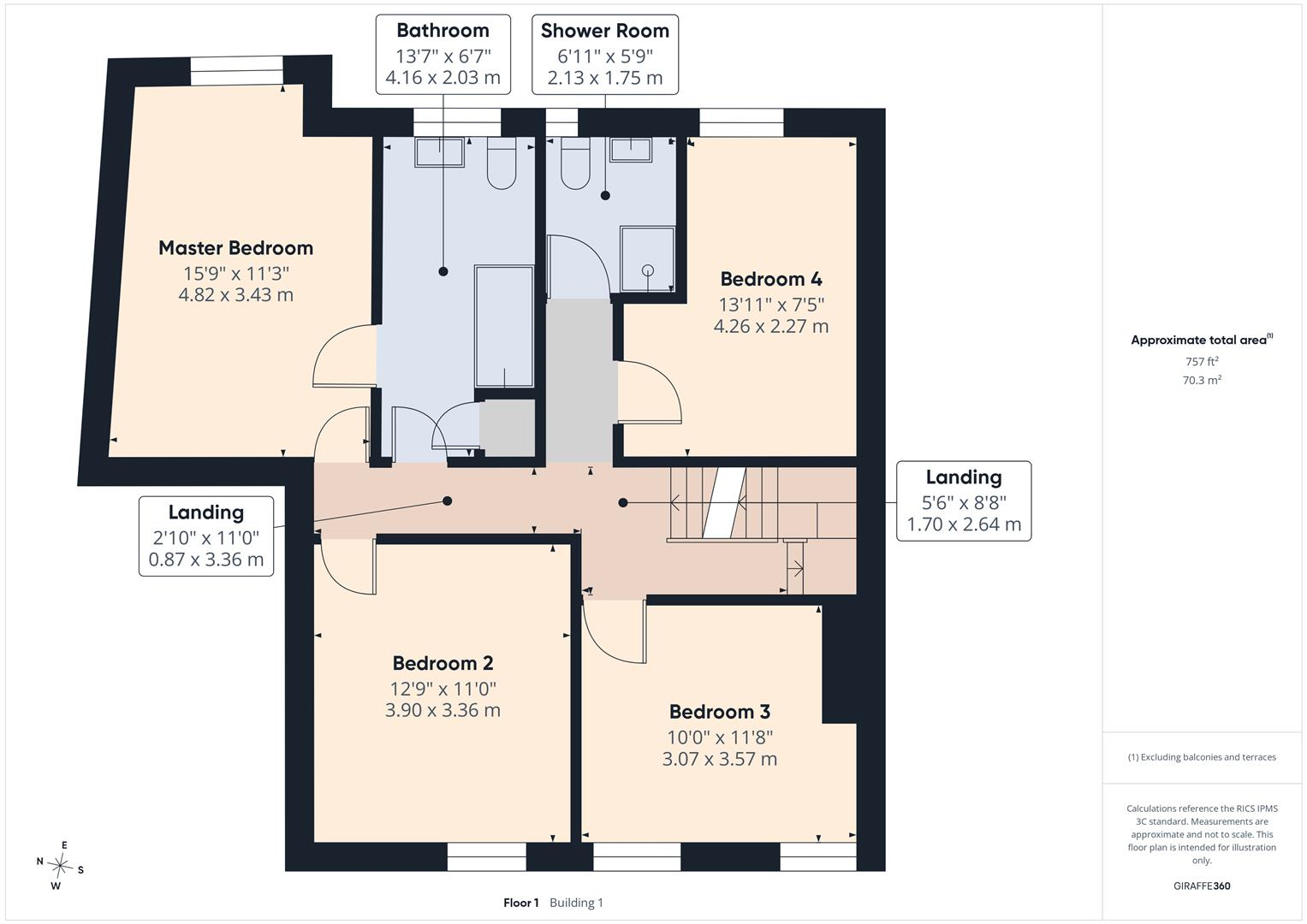 Welch Gate, Bewdley floorplan