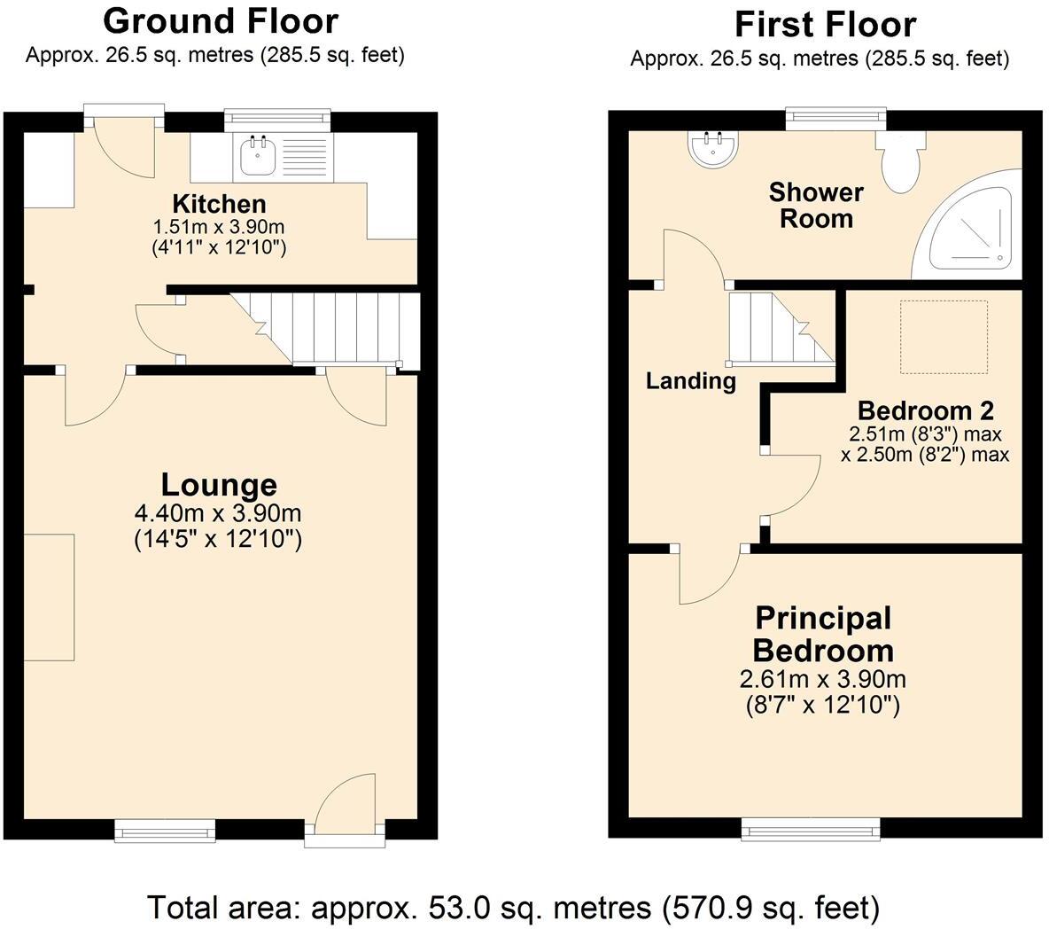 Sedburgh Road, Halifax floorplan