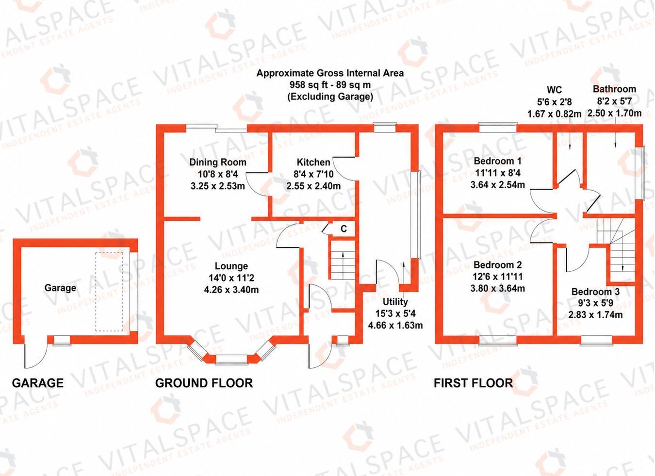 Booth Drive, Davyhulme, Manchester, M41 floorplan