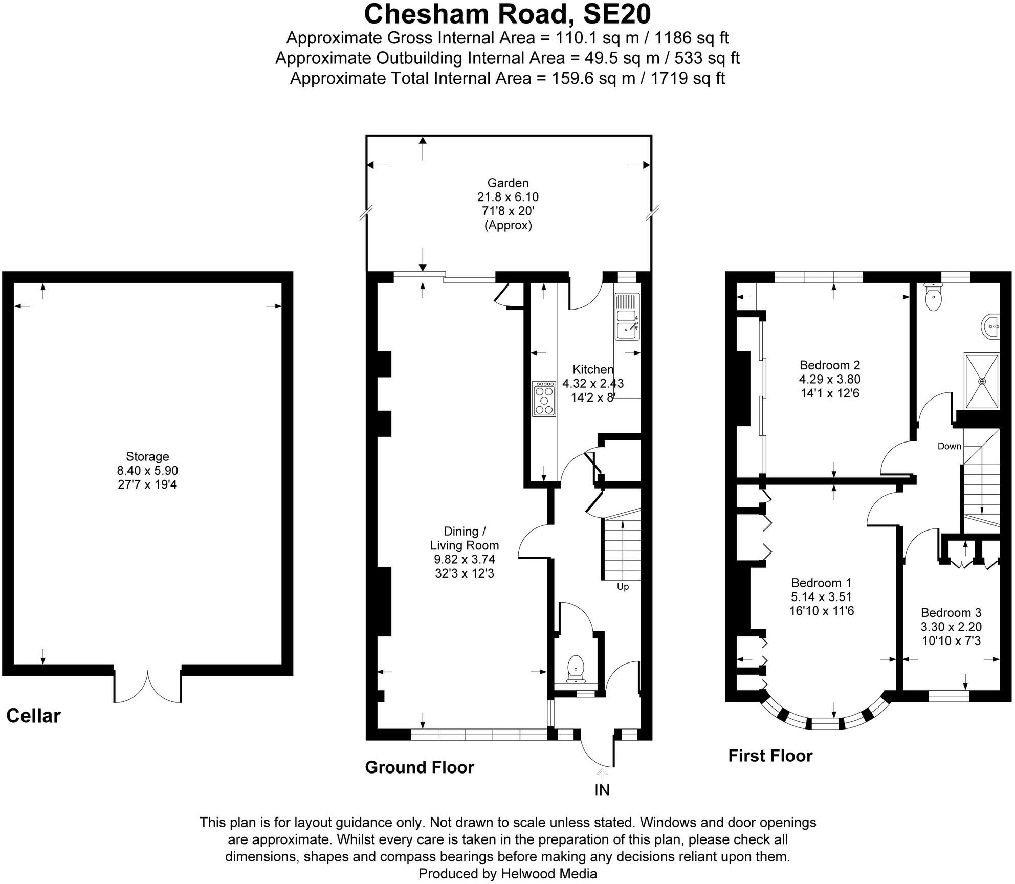 Chesham Road, London floorplan