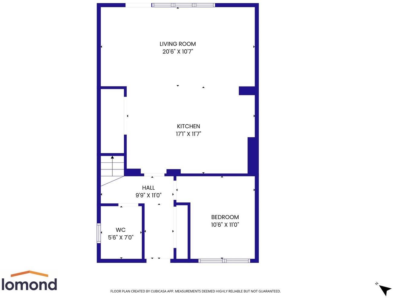 1, Hawthorn Avenue, Prestwick, KA9 floorplan