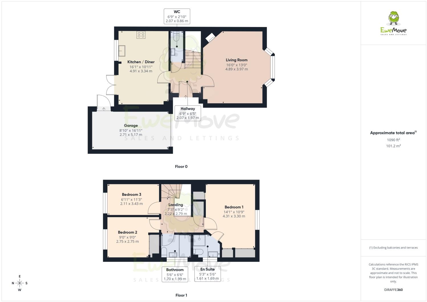 Speckled Wood Road, Basingstoke, Hampshire, RG24 floorplan