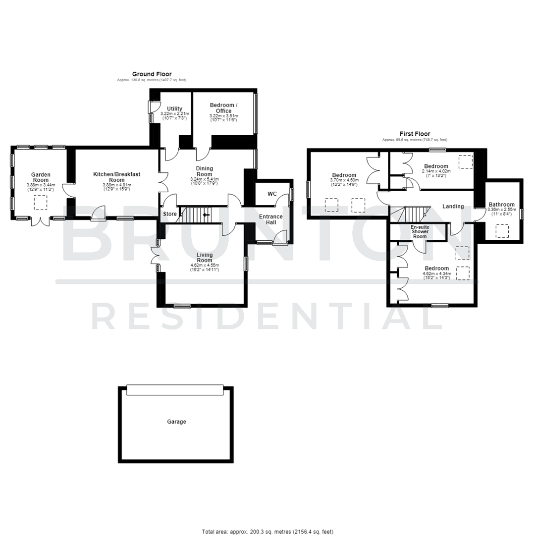 The Barn, Wark, NE48 floorplan
