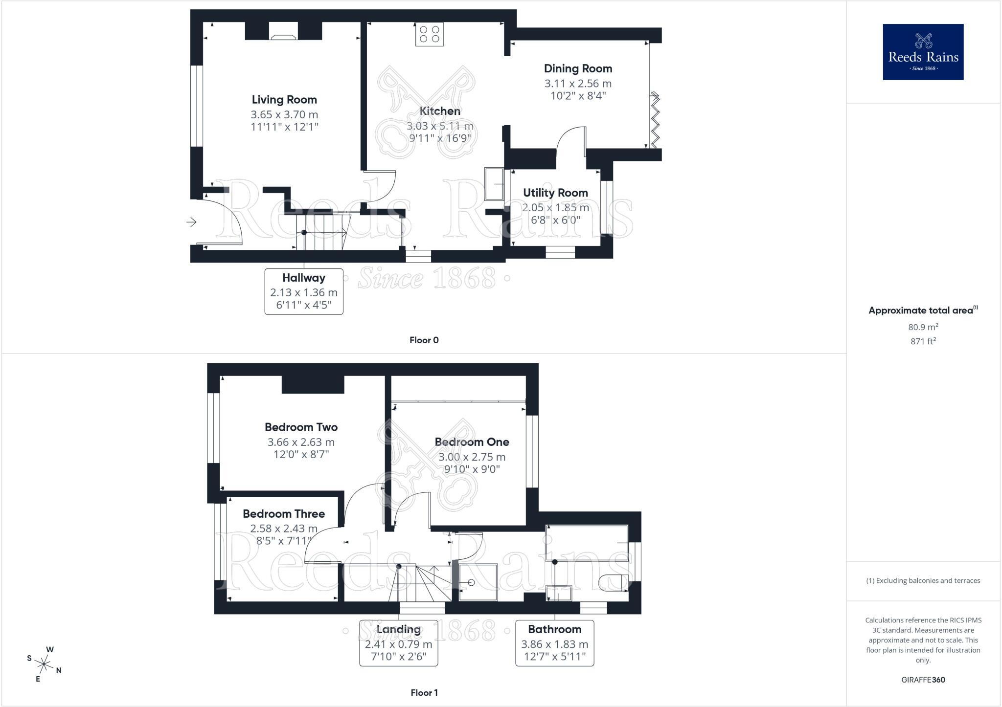 Llwyn Elwy, St. Asaph, Denbighshire, LL17 floorplan