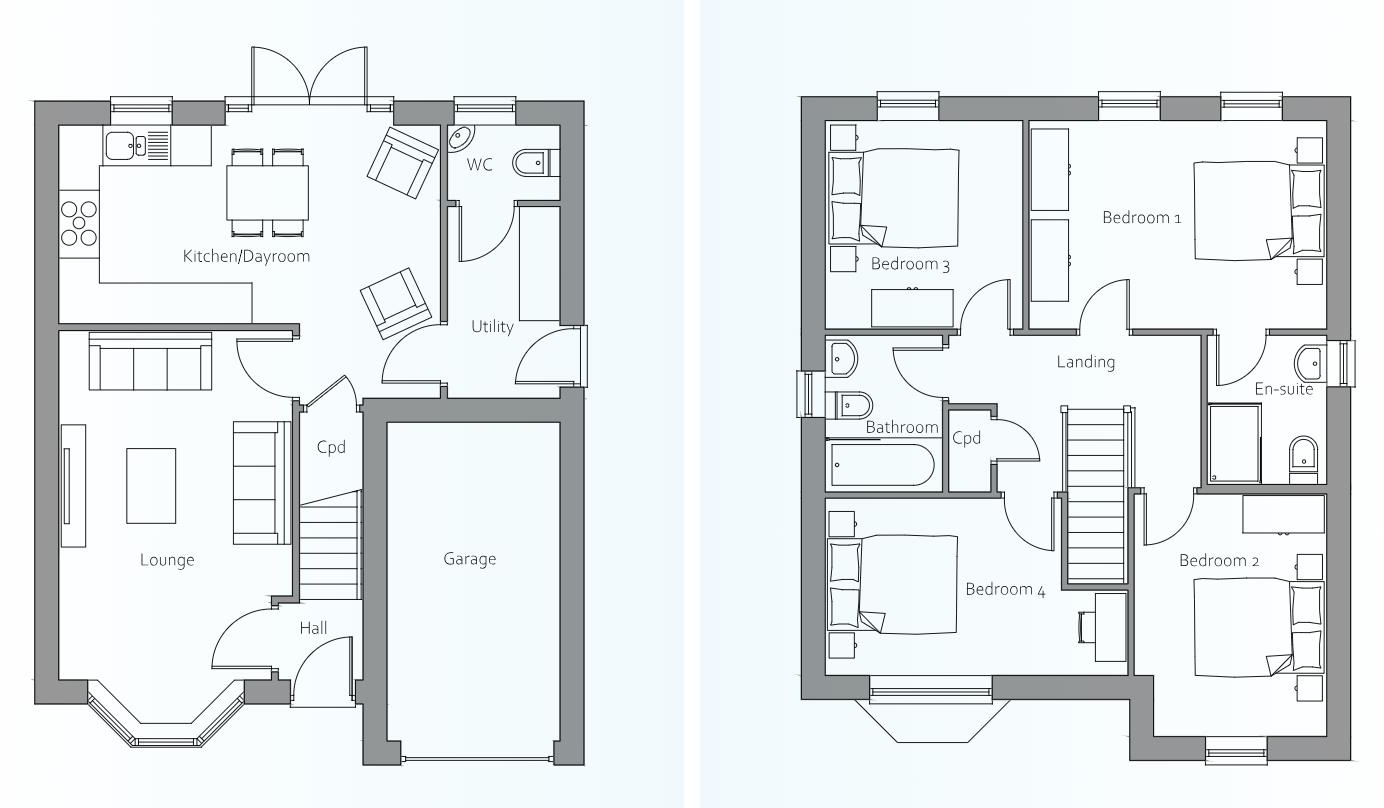 Bluebell Drive, Leven floorplan
