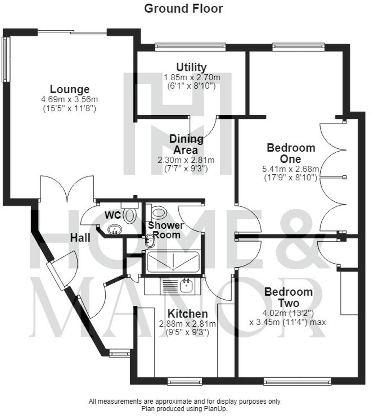 Sutton Drive, Huddersfield, HD5 floorplan