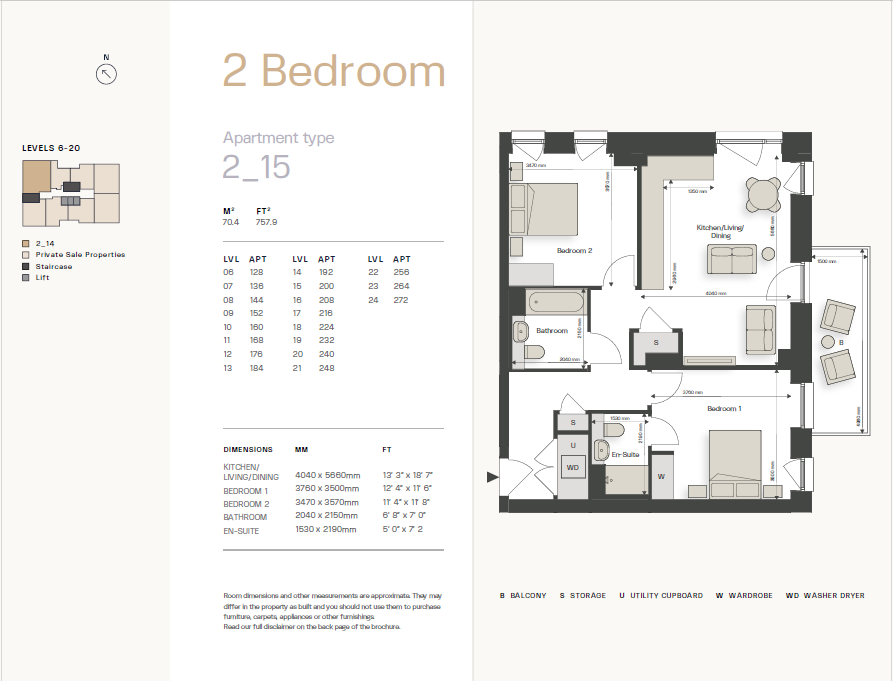 Upper East, Bromley by bow, E3 floorplan
