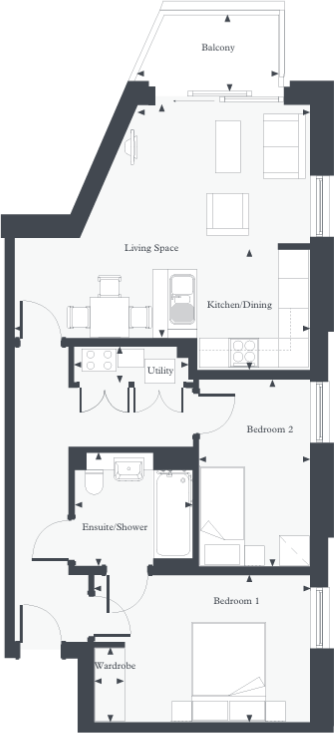 Clarence Street, Cheltenham, Gloucestershire, GL50 floorplan