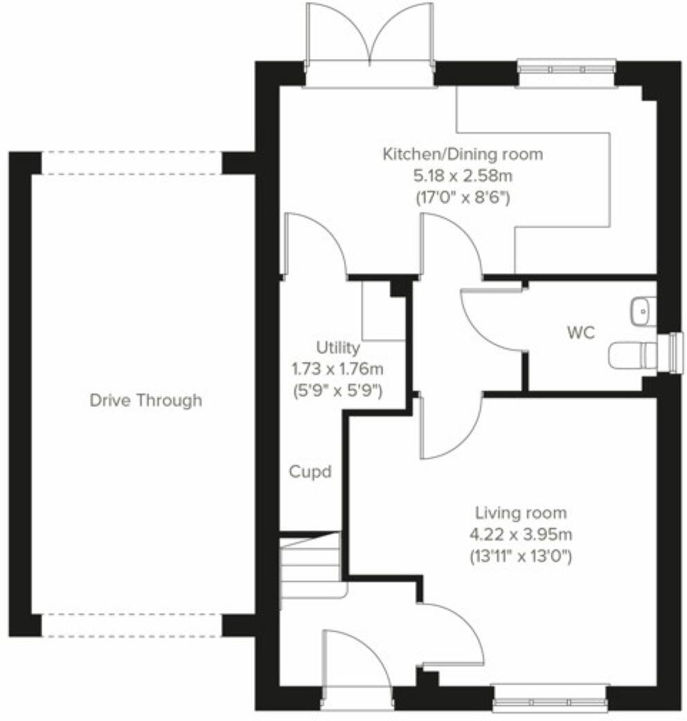 Farleigh Road, Backwell, Bristol floorplan