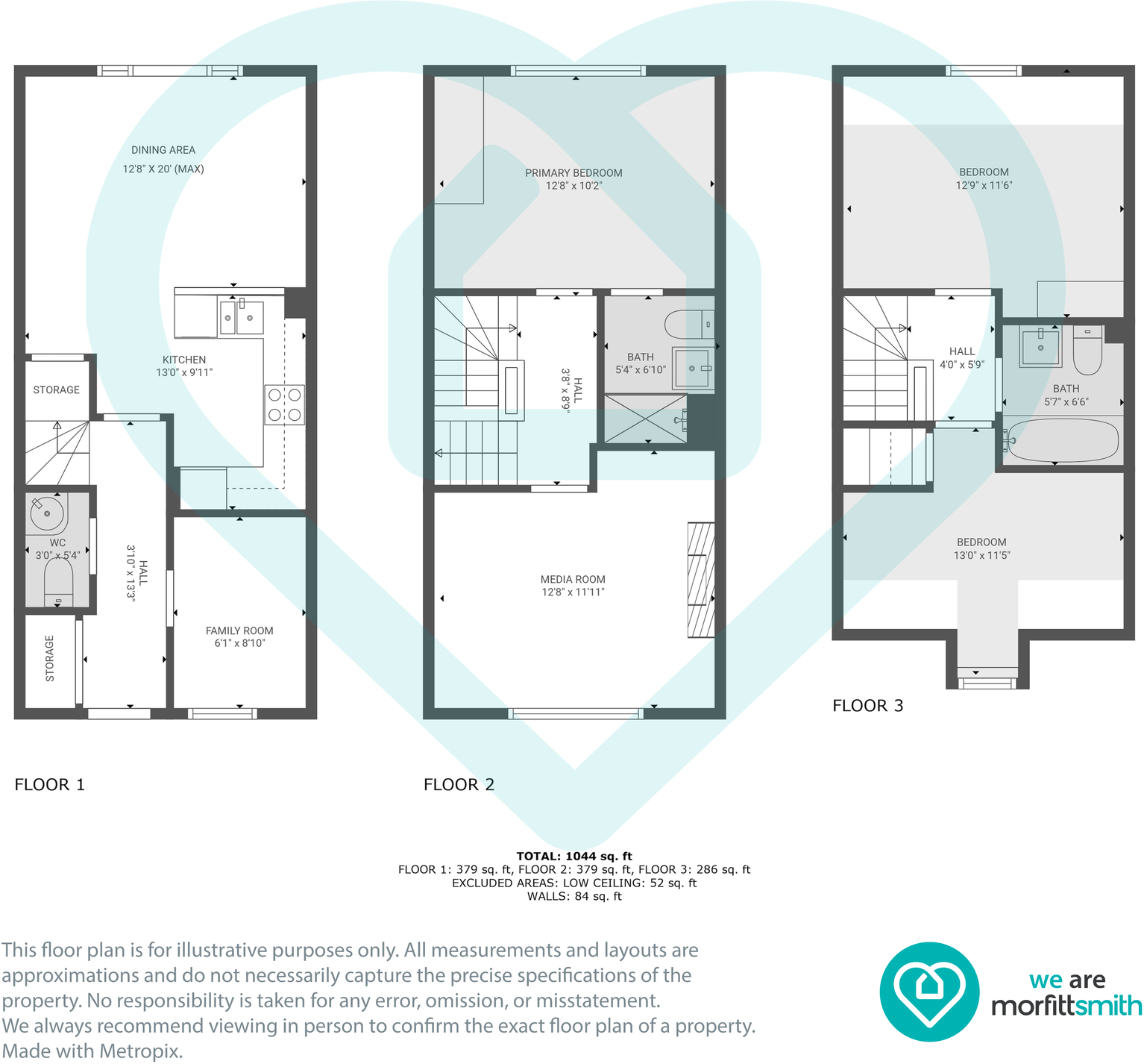 Whitebeam Close, Oughtibridge Mill, S35 0BQ floorplan