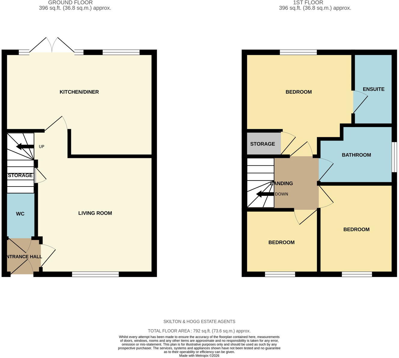 Chamomile Way, Daventry, NN11 4WA floorplan