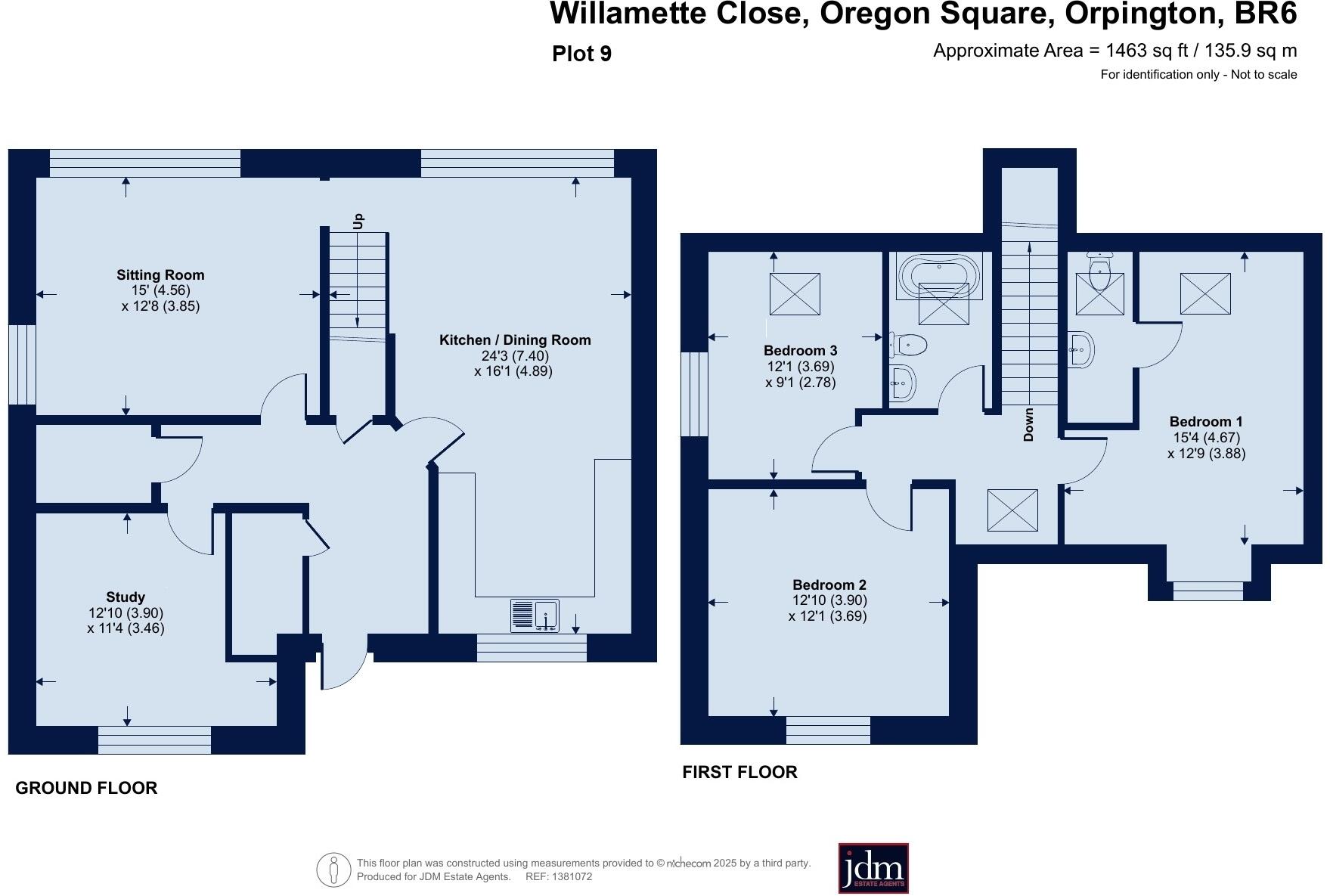 Willamette Close, Oregon Square, Orpington, BR6 floorplan