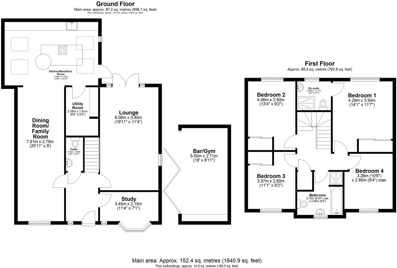 Allsopp Crescent, Brampton, Cambridgeshire, PE28 4GP floorplan