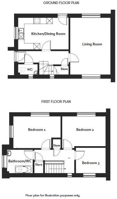 Solomon Drive, Ashburton floorplan