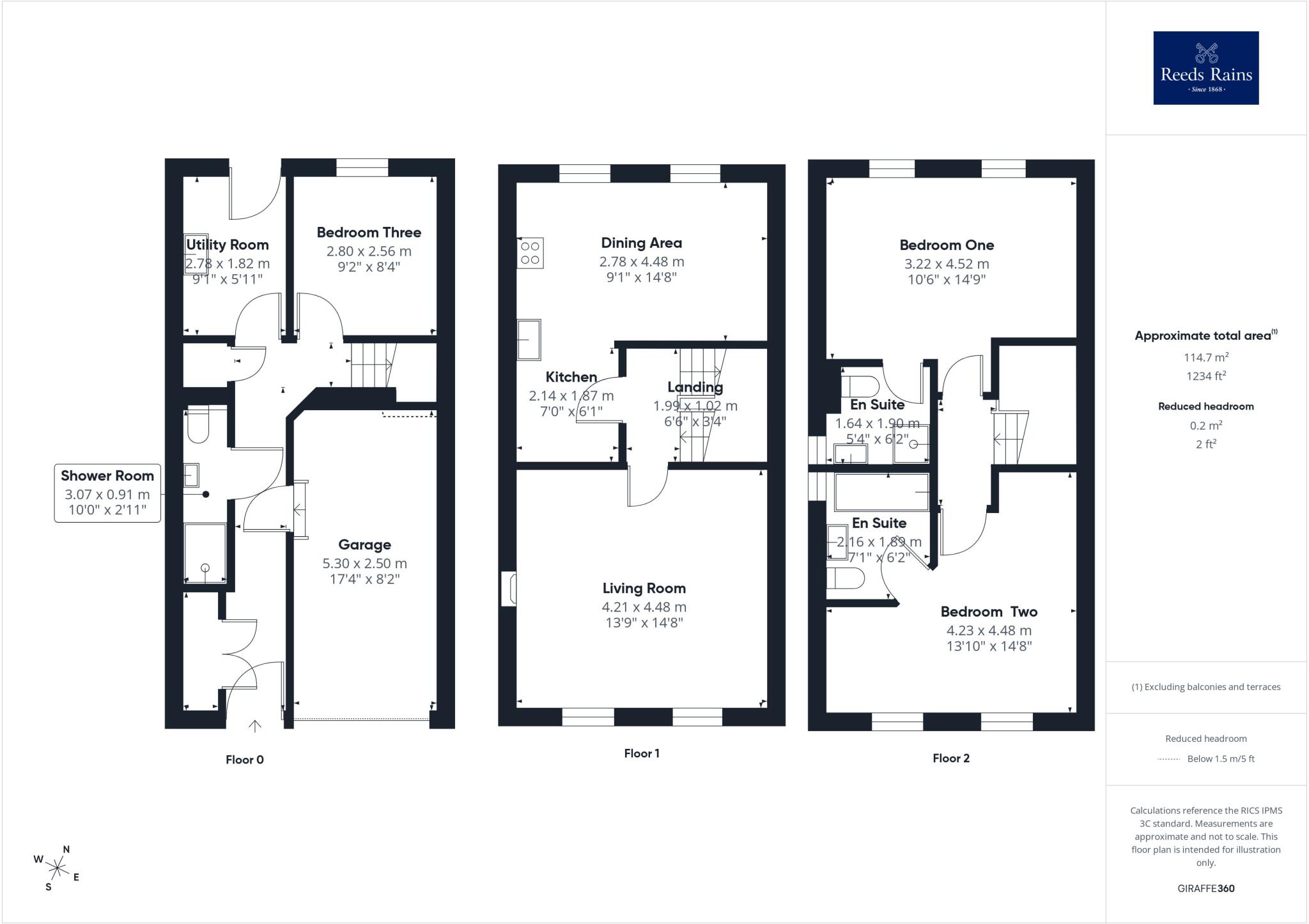 The Courtyard, Wakefield, West Yorkshire, WF2 floorplan