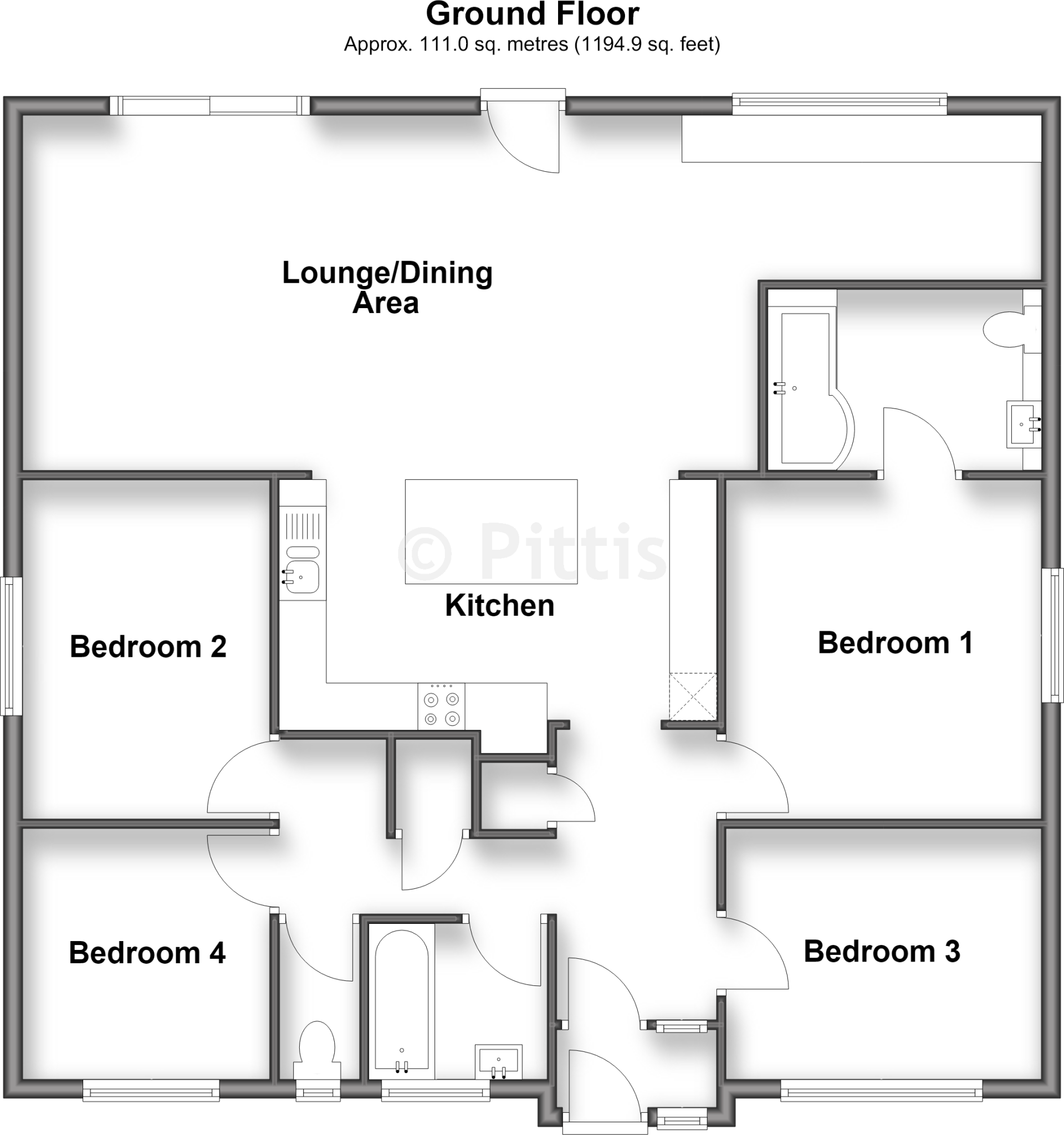 Lincoln Way, Bembridge, Isle of Wight floorplan
