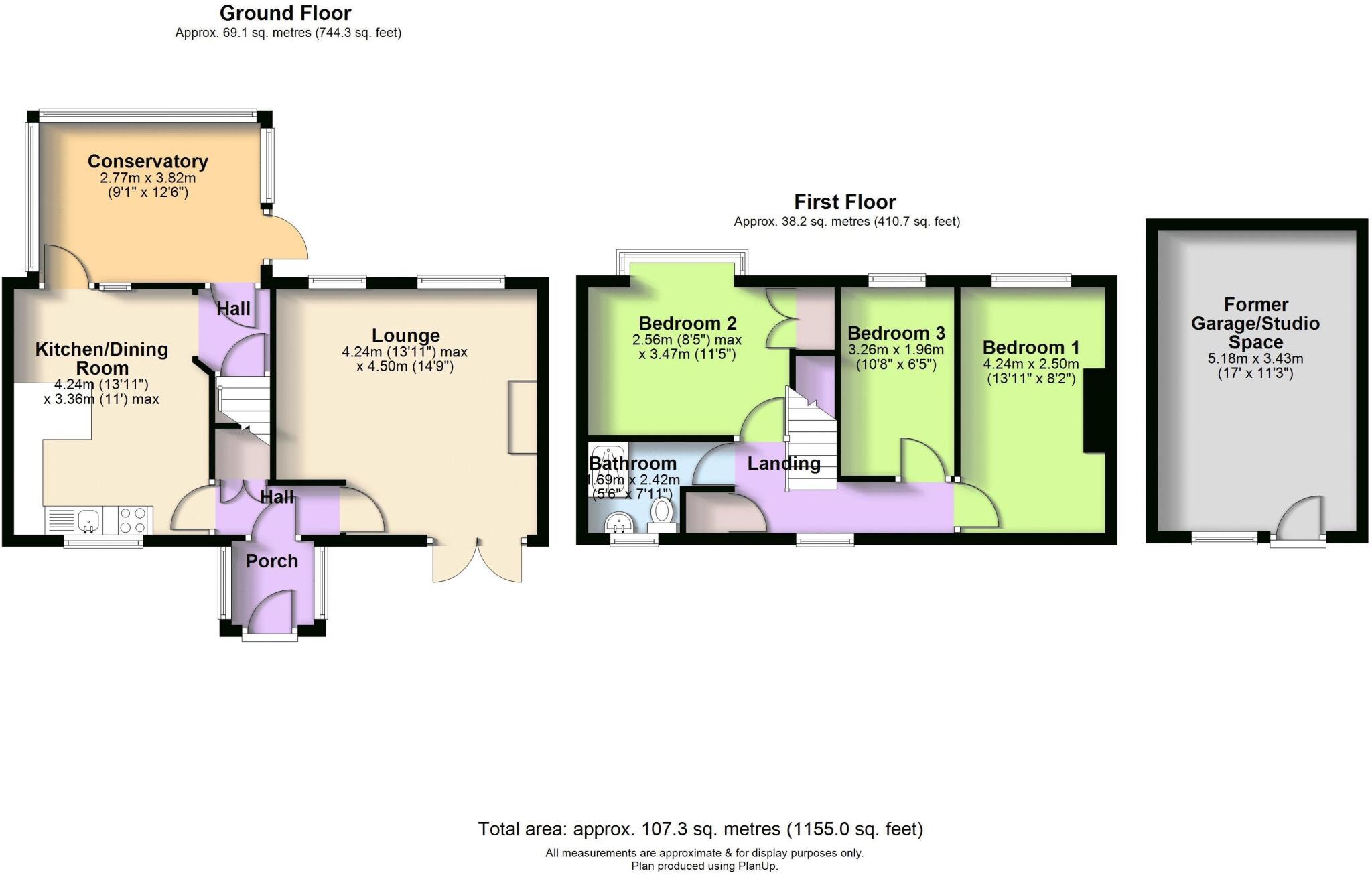 Retford Villas, Weston Rhyn floorplan