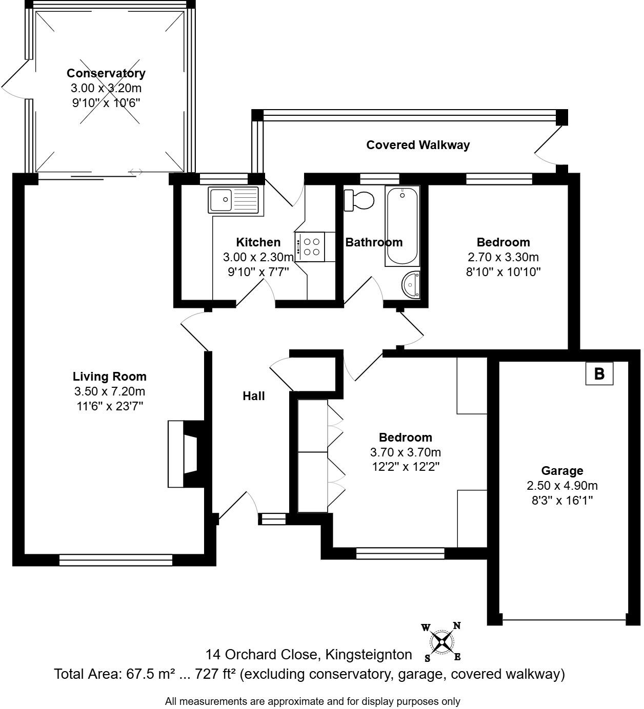 Orchard Close, Kingsteignton floorplan