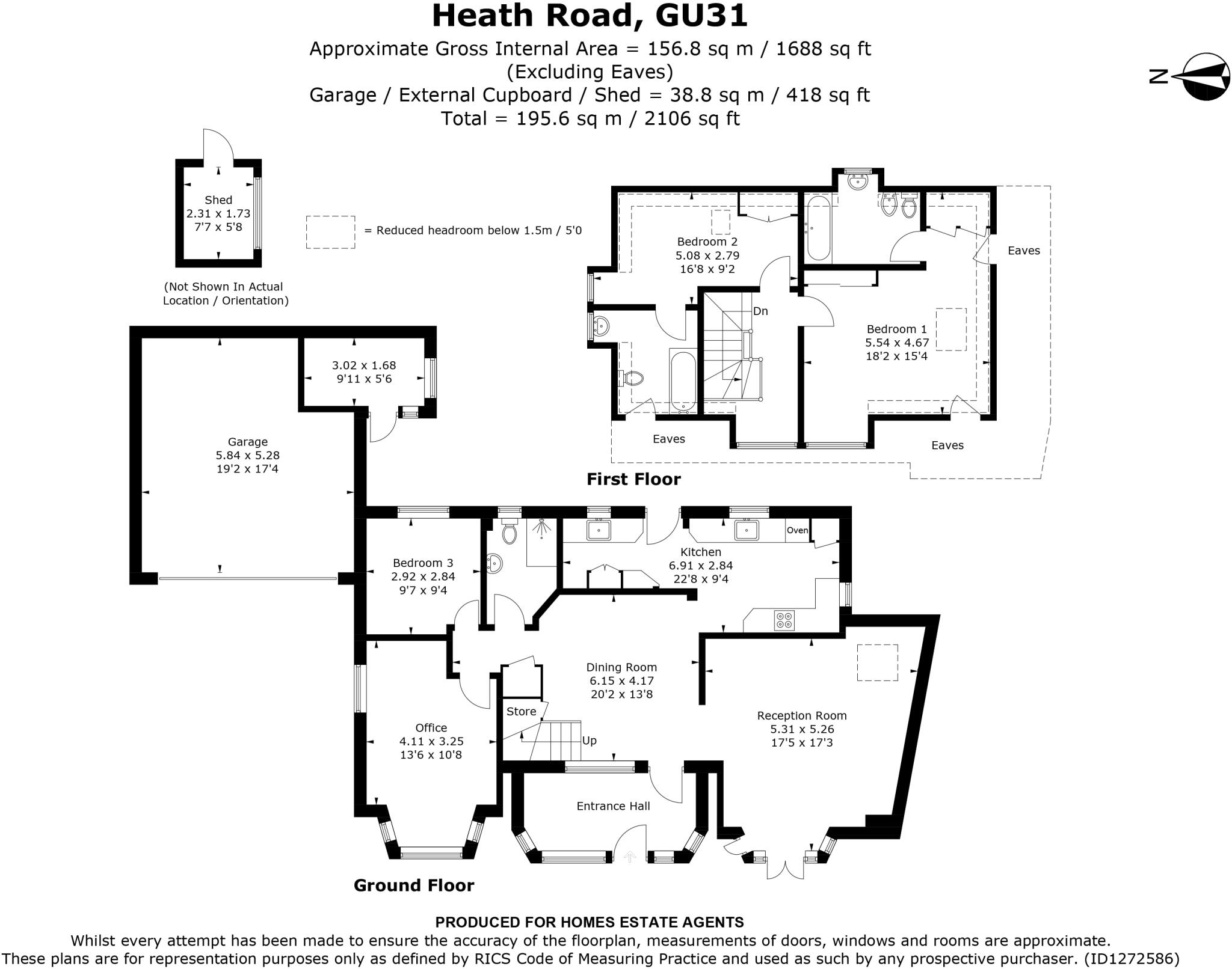 Heath Road, Petersfield, Hampshire floorplan
