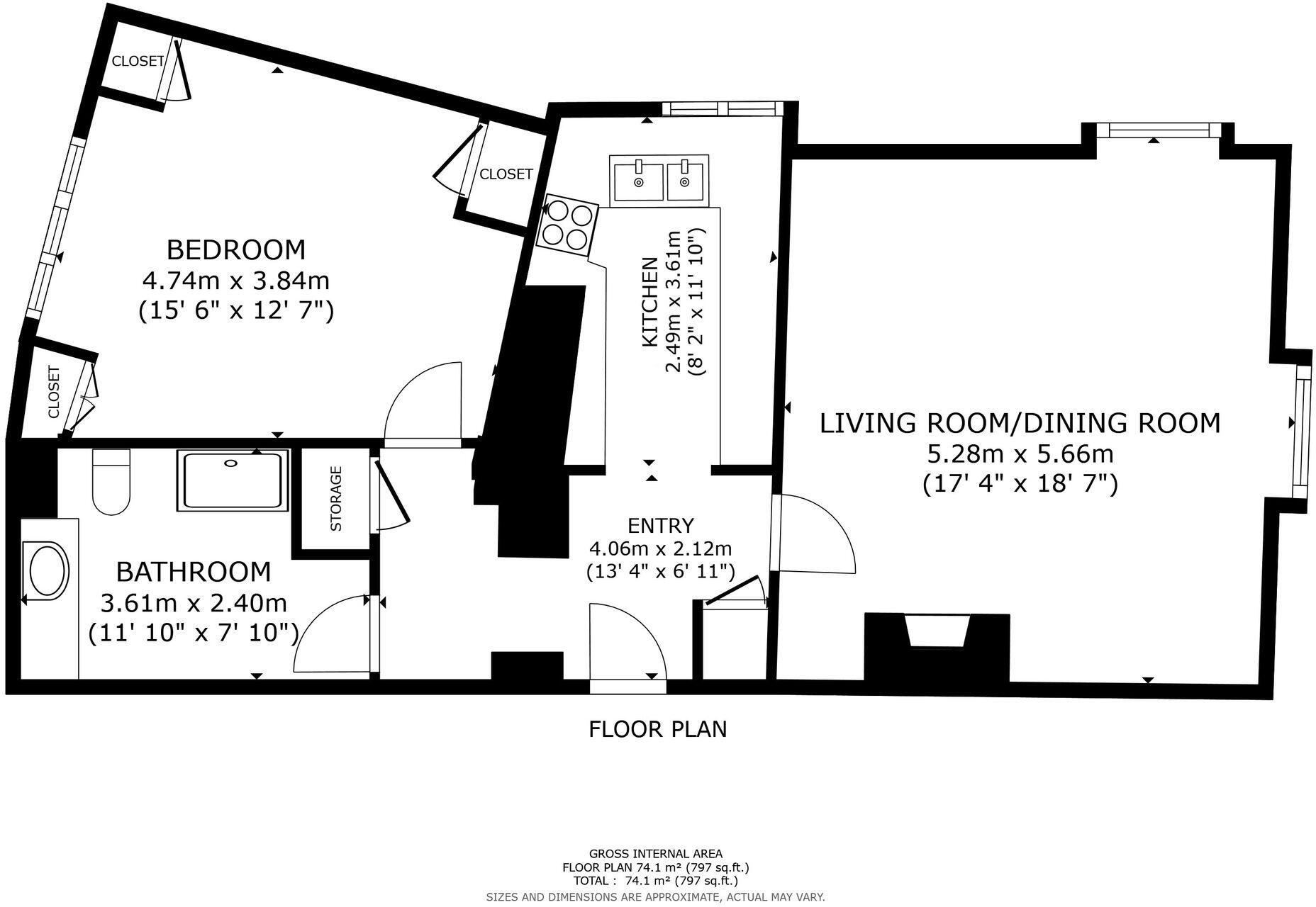 Mill Road, Stratton Audley, OX27 floorplan