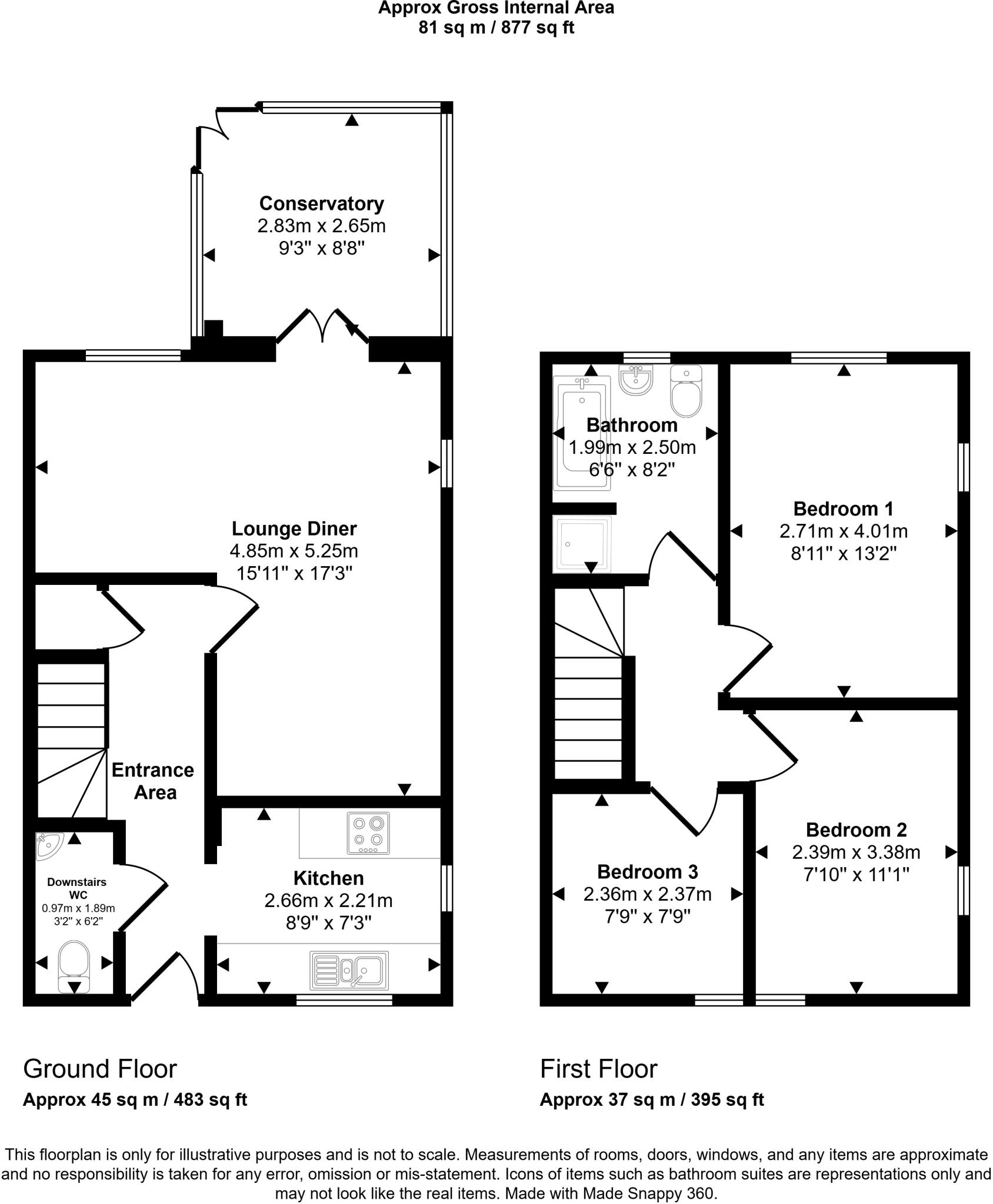 Boothby Close, Kirton, Boston, Lincolnshire floorplan