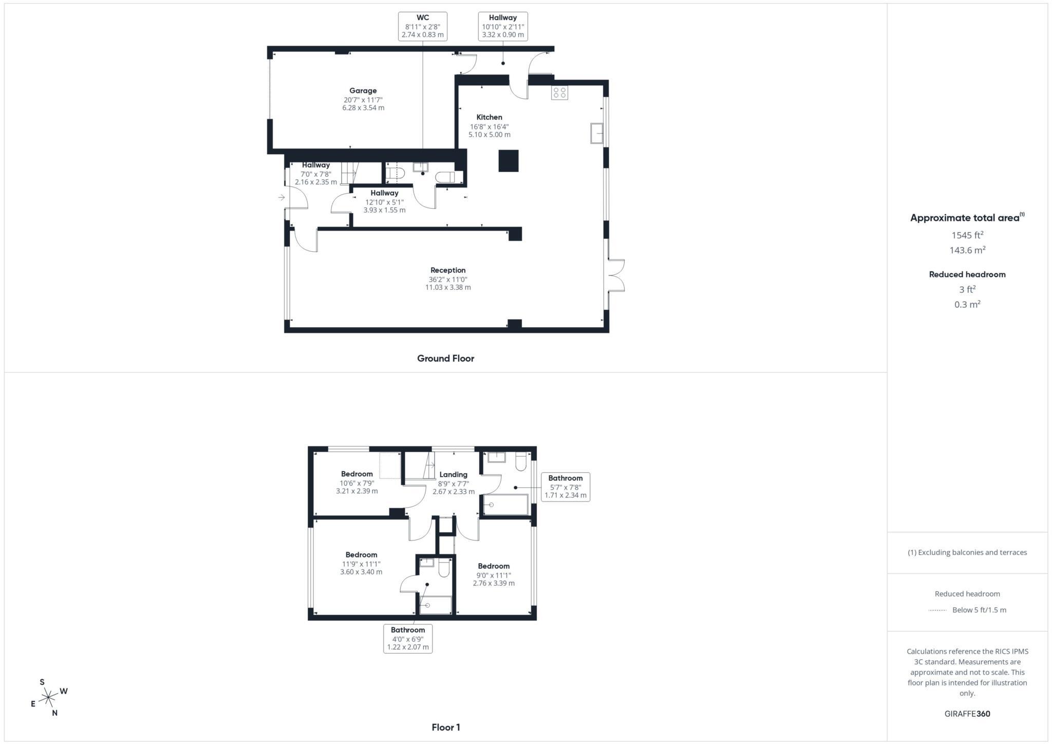 Churchway, Haddenham floorplan