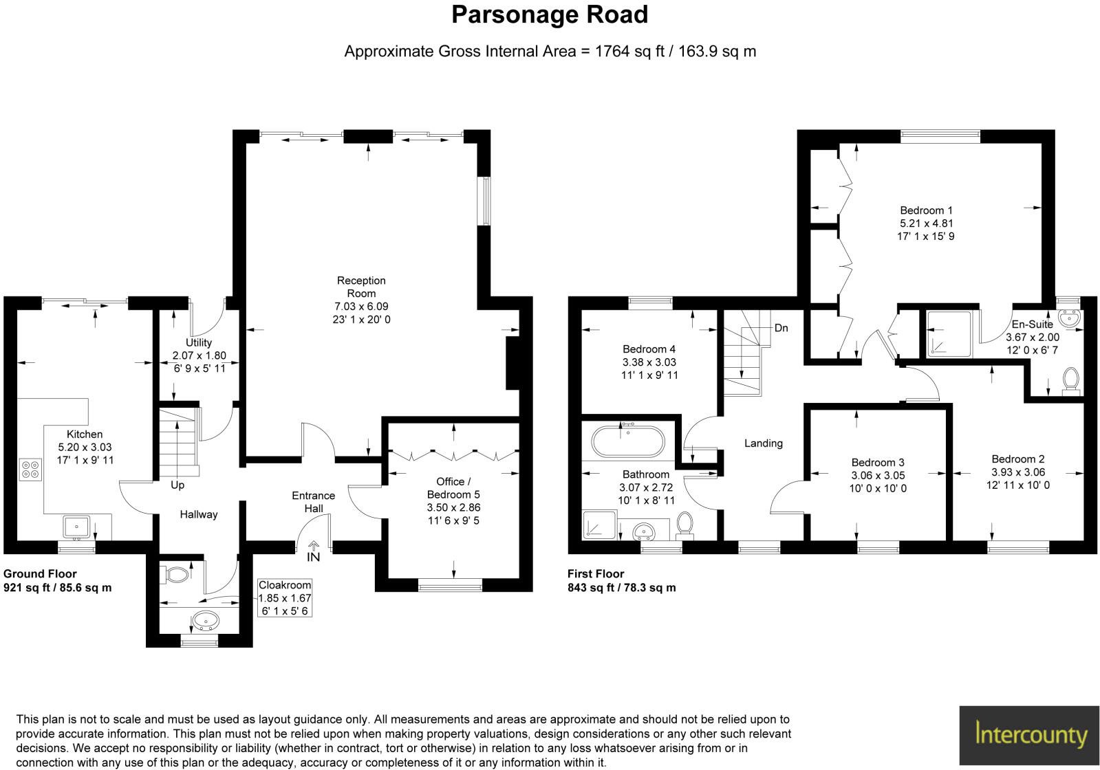 Parsonage Road, Takeley, Bishop's Stortford, CM22 floorplan