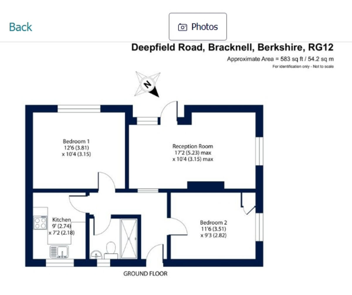Deepfield Road, Bracknell floorplan
