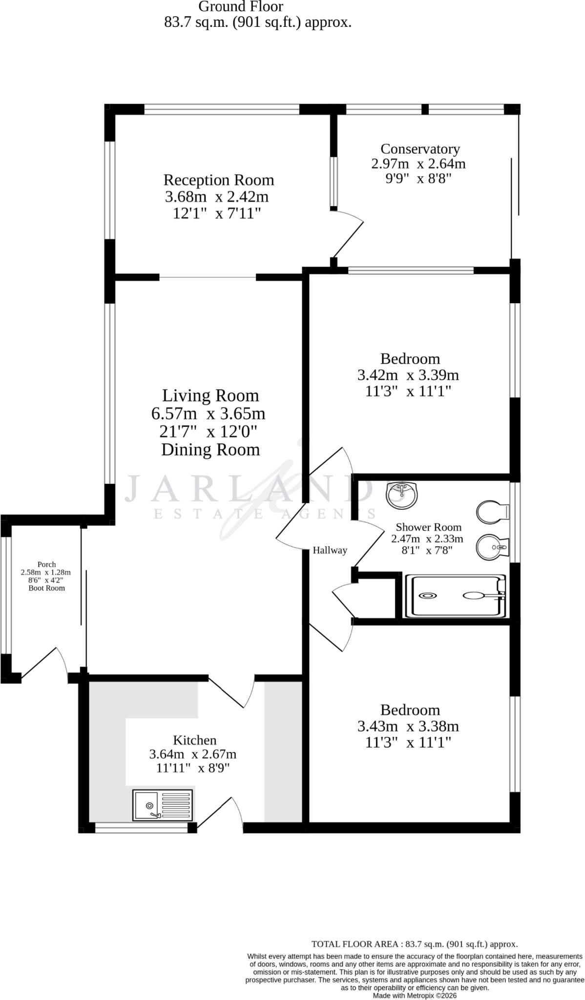 Hurdis Road, Seaford floorplan