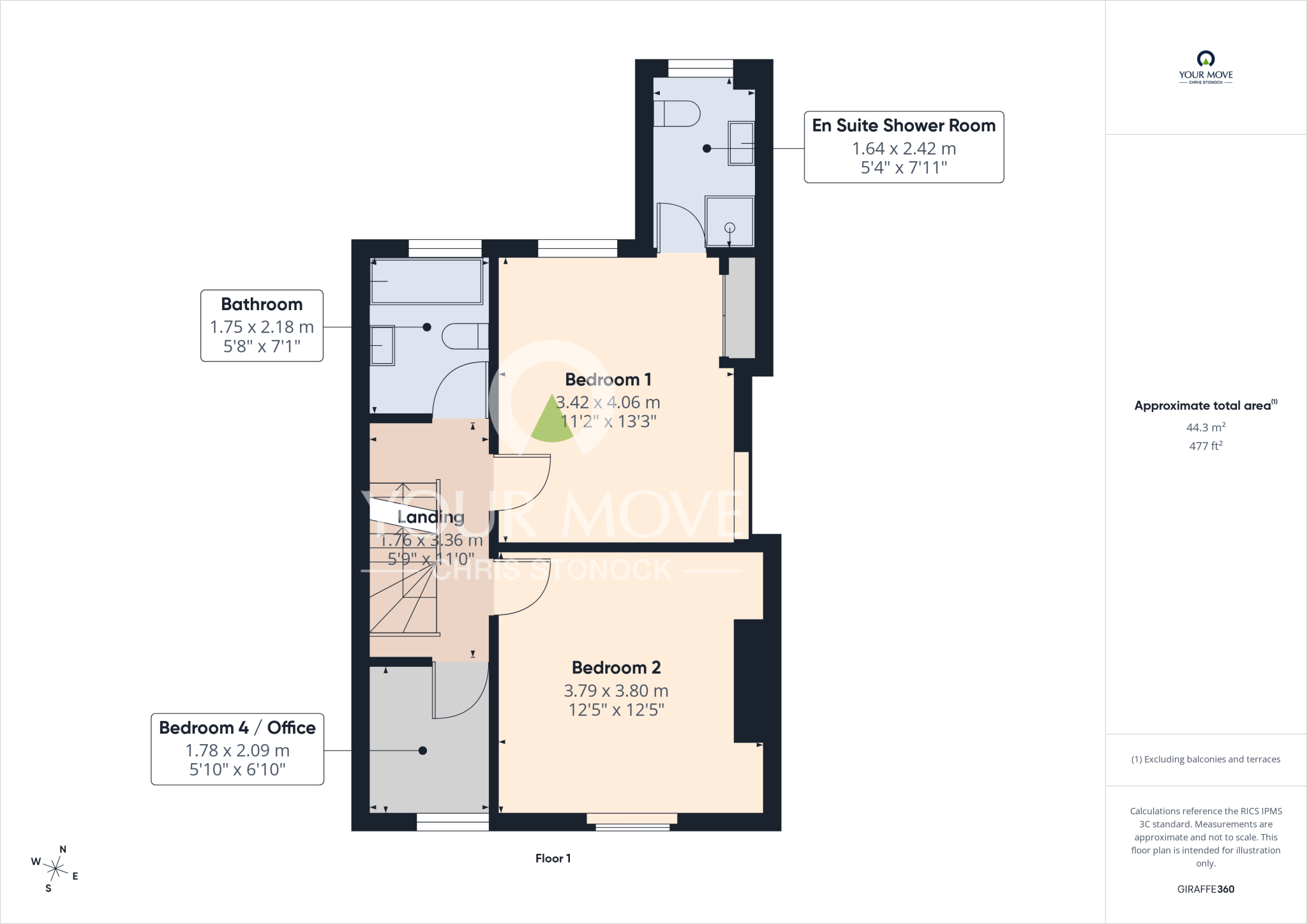 Claremont North Avenue, Gateshead, NE8 floorplan