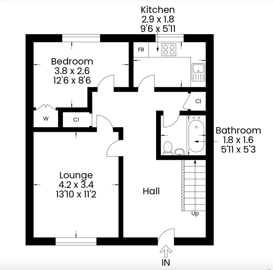 17 Meiklebin Brae, Lennoxtown, Glasgow, G66 7BU floorplan