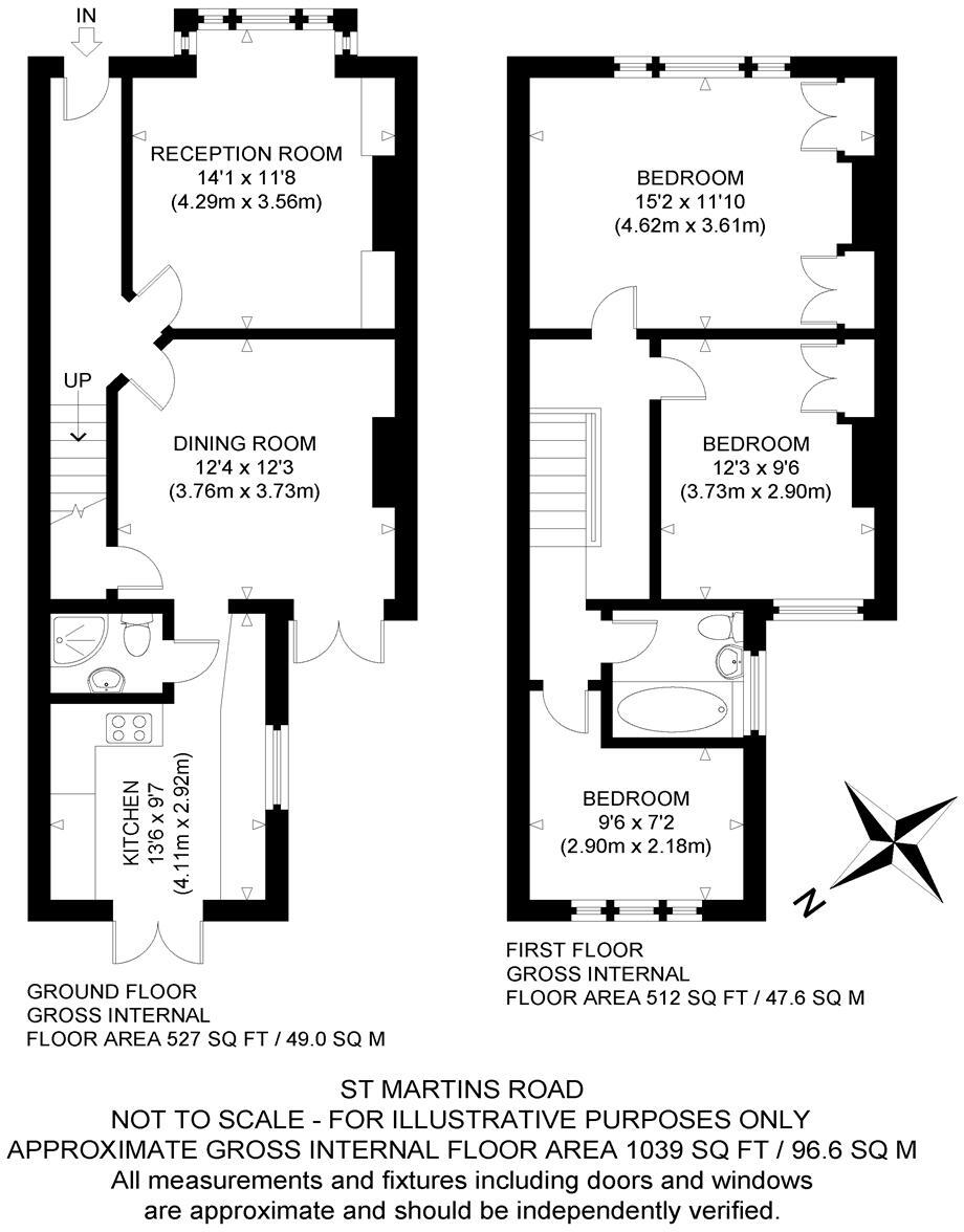 St Martins Road, Canterbury floorplan