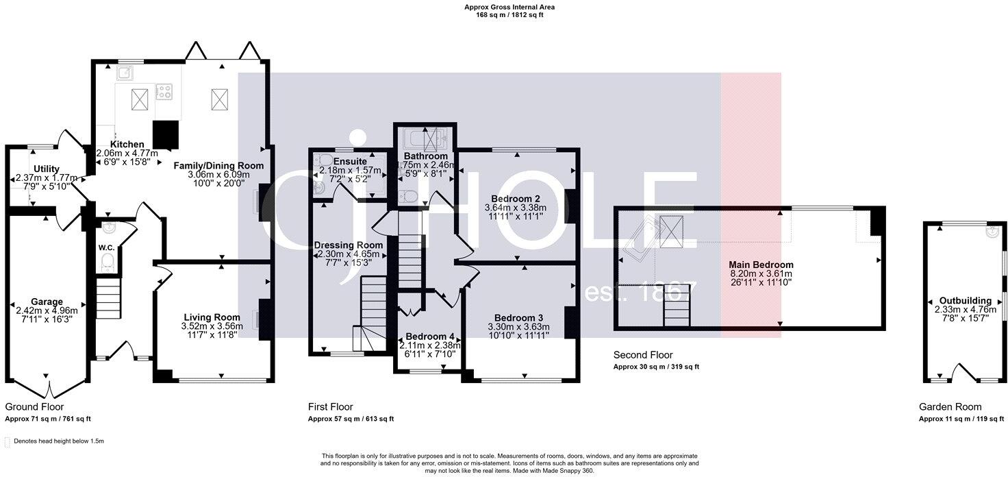Dinglewell Road, Hucclecote, GL3 floorplan